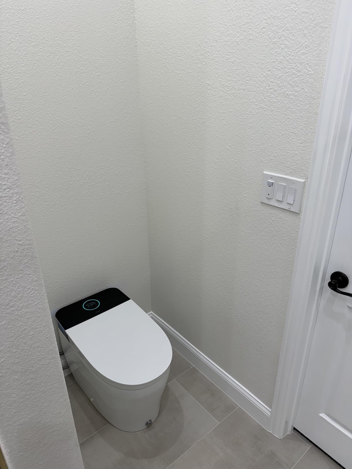 HOROW T38 Artistic Smart Toilet, Bidet Toilet with Powerful Flush, Auto Open/Close Lid, Instant Warm Water, Elongated Heated Seat, Dryer, Night Light, Deodorization customer photo 2