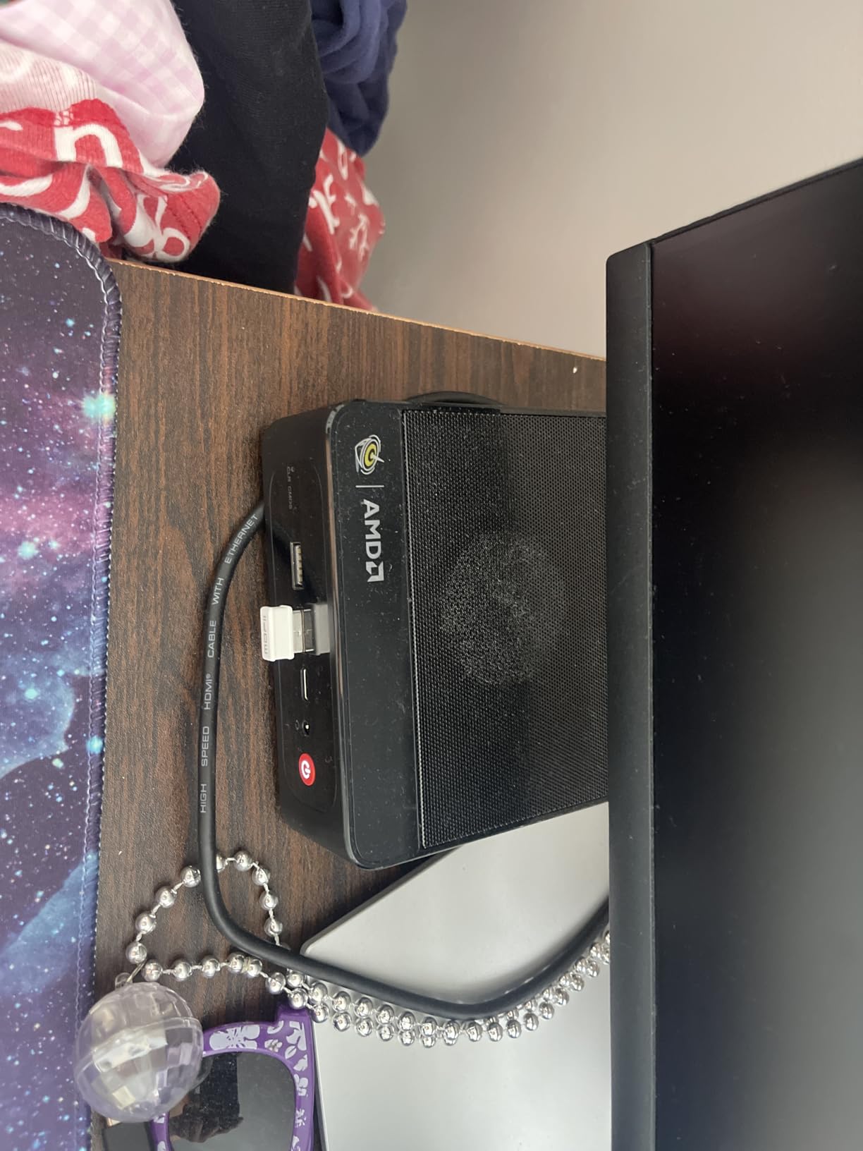 Beelink SER5 MAX Mini PC, AMD Ryzen 7 6800U(8C/16T,up to 4.7 GHz),Mini Computer 24GB LPDDR5 RAM 500GB M.2 SSD Graphics 12 core 2200 MHz,Support 4K Triple Display/HDMI+DP+Type-C/Wifi6/BT5.2/USB3.2 customer photo 1
