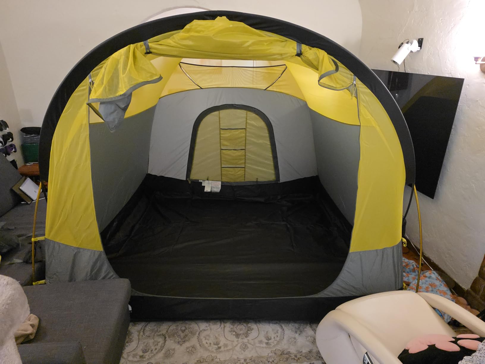 The North Face Wawona 4 Tent | Four-Person Camping Tent, Water Repellent, Spacious & Easy to Set Up, Attached Vestibule Area customer photo 2