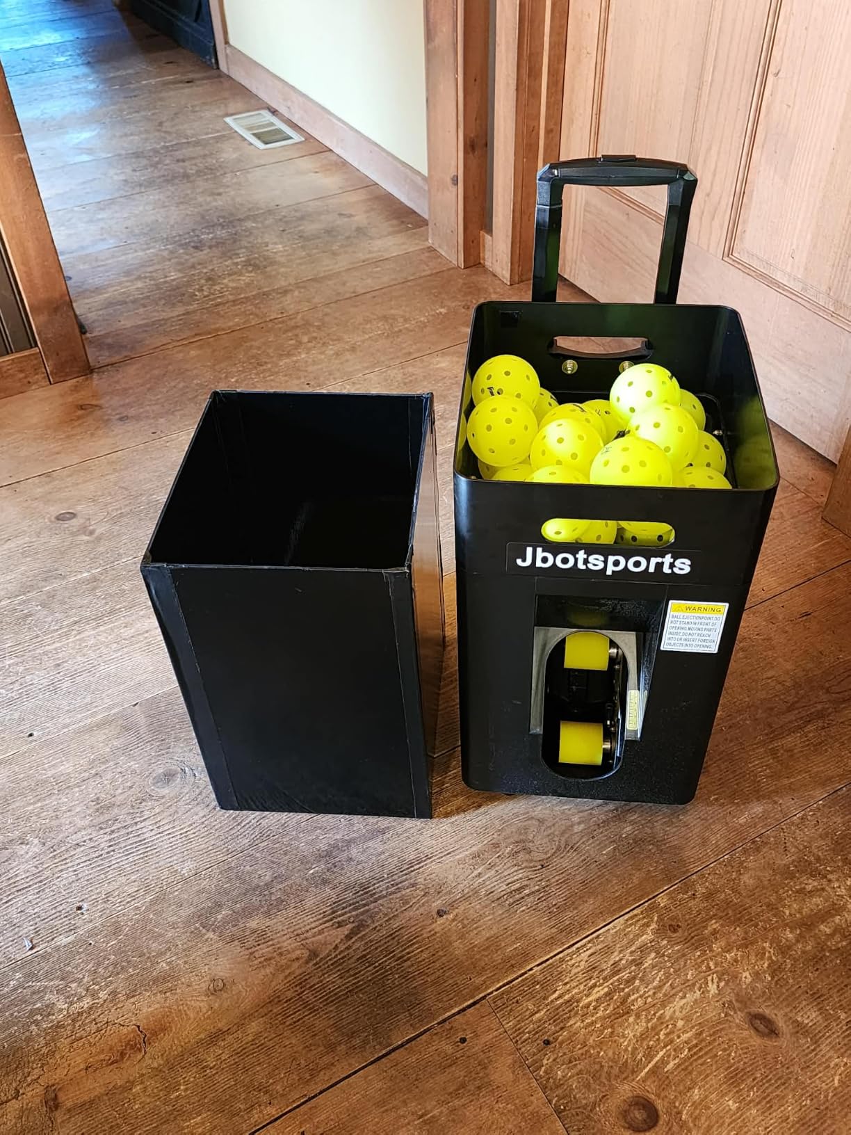 JP02 Portable Pickleball Machine - Swing,Spin Multiple Serve Modes Pickleball Trainer,Ball Thrower for Practice,Adjustable Speed, Elevation, and Frequency Pickleball Launcher customer photo 1