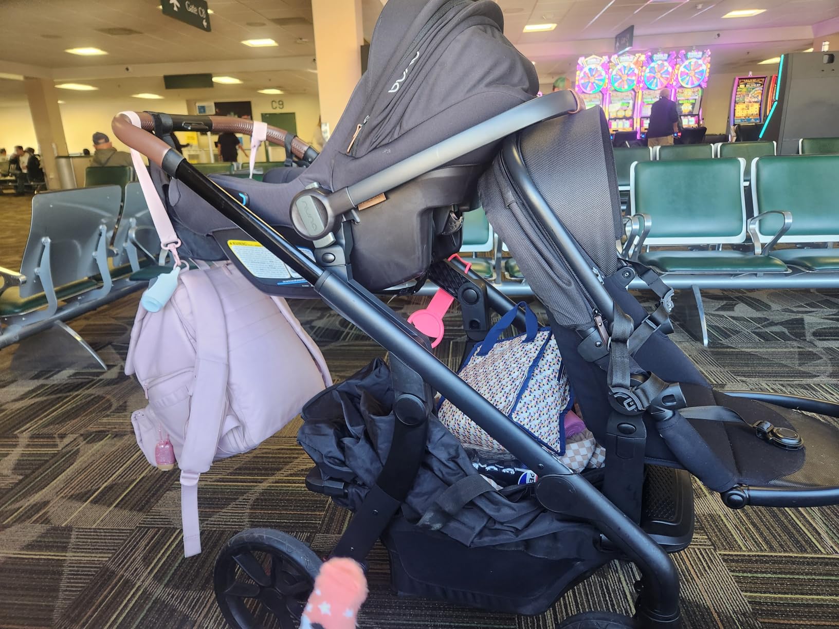Momcozy ChangeGo Baby Stroller, Convertible Single-to-Double-to-Wagon Stroller with 23 Configurations, Carry-cot and Seat Included, Large PU Wheels, All-Wheel Suspension ＆ Extendable UPF50+ Canopy customer photo 1