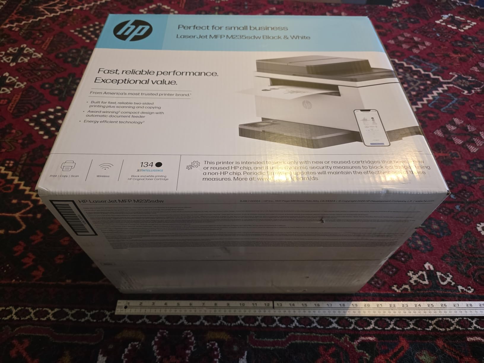 HP LaserJet MFP M235sdw All-in-One Laser Wireless Printer, Scan/Copy, Black & White, Duplex, Best-for-Office customer photo 1