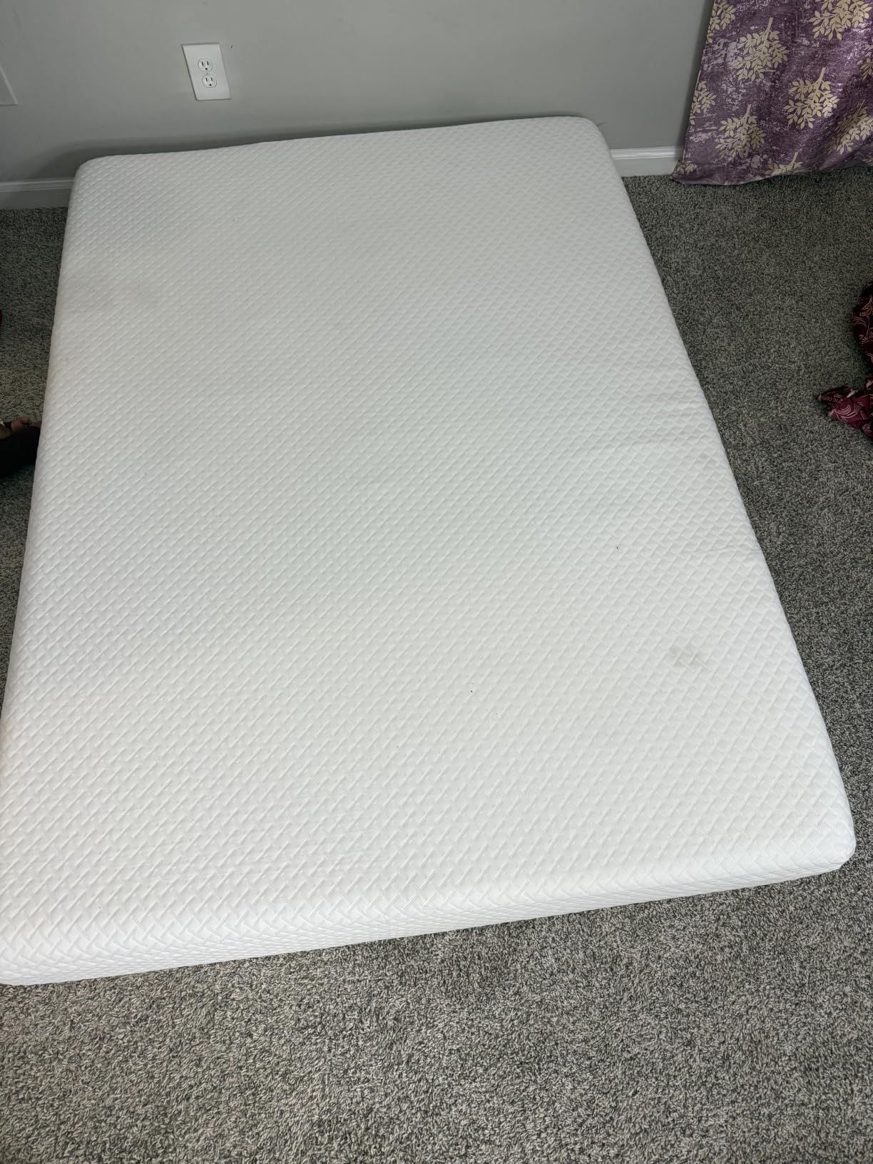 EGOHOME 10 Inch Queen Mattress, Memory Foam Mattress in a Box with Cooling Green Tea Gel, Relieve Pressure with Medium Firm Support, CertiPUR-US Certified customer photo 2