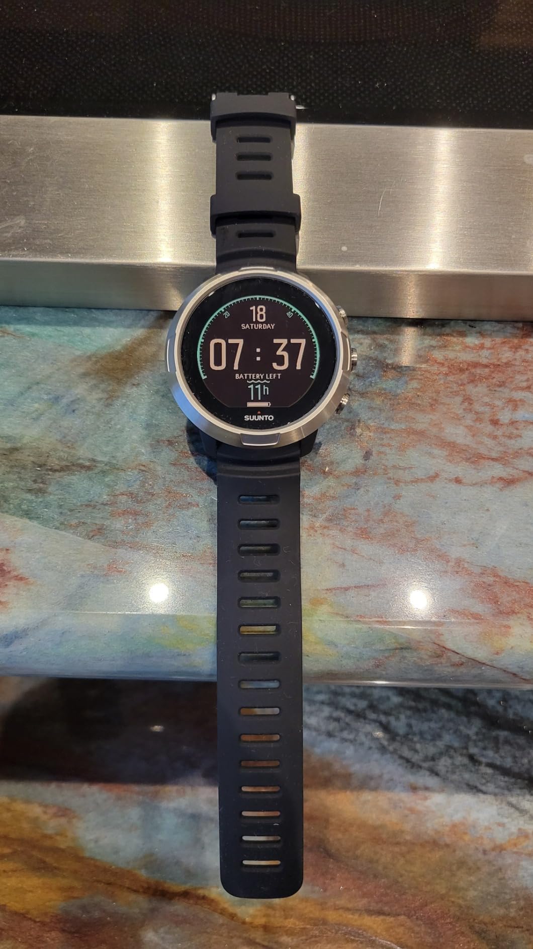 SUUNTO D5 Dive Computer with Color Screen and Exchangeable Straps, Aqua Blue | Wireless Tank Pressure Support, Vibration Alarm, Digital Compass, Extensive Scuba & Freedive Features, Up to 12H Diving Time customer photo 2