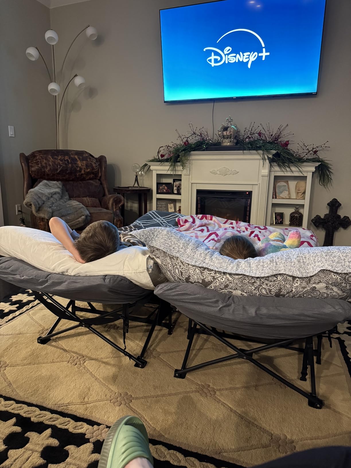 ATORPOK Camping Cot for Adults with Comfortable Cushion, Folding Bed | 450LBS Heavy Duty; Foldable Padded Cushion for Compact Storage; Carry Bag Included; Portable Cot for Outdoor Use customer photo 1