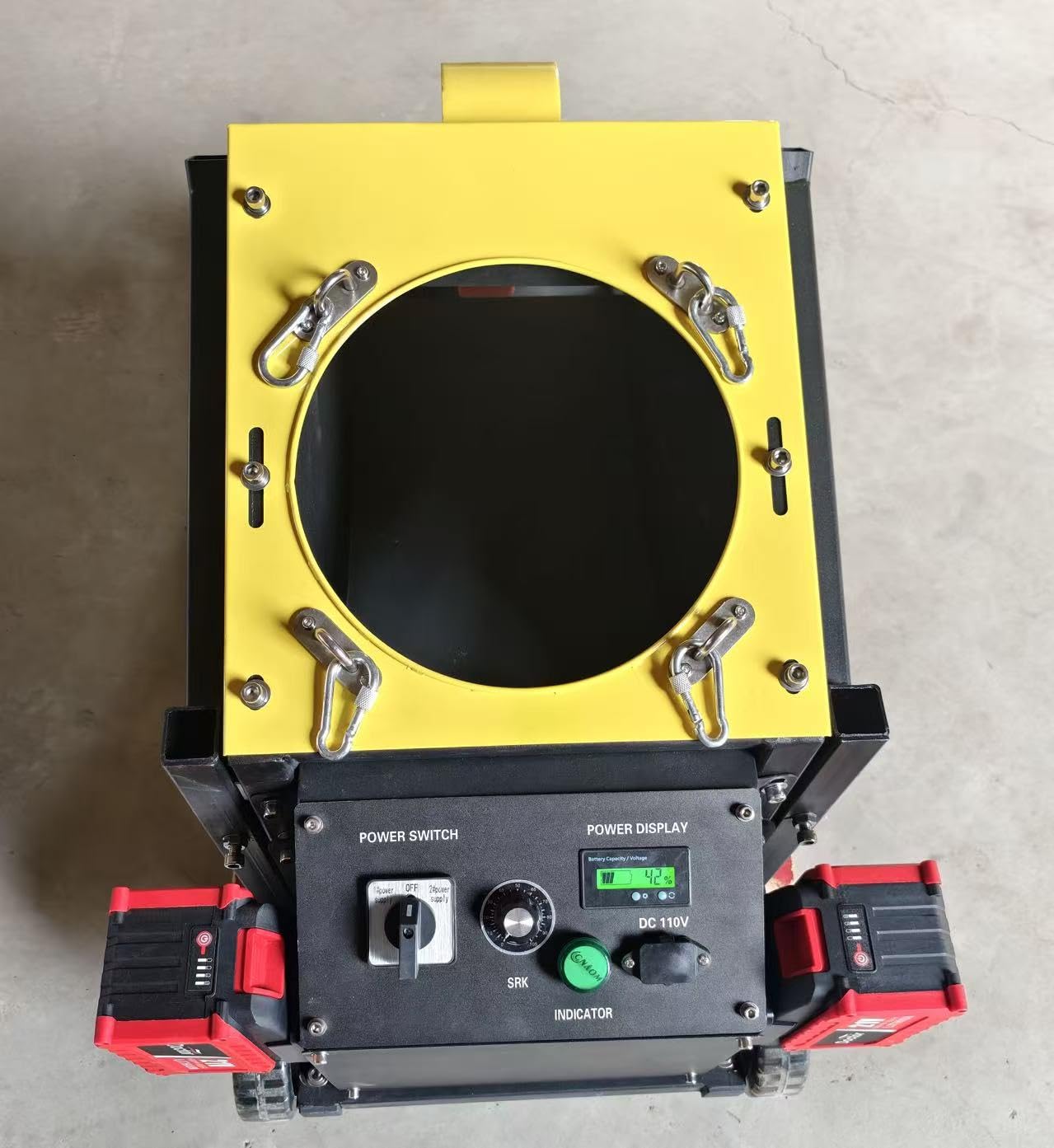 Basketball Rebounder Machine and Automatic Shooting Machine, Dual Power | Rechargeable or Plug-in customer photo 1
