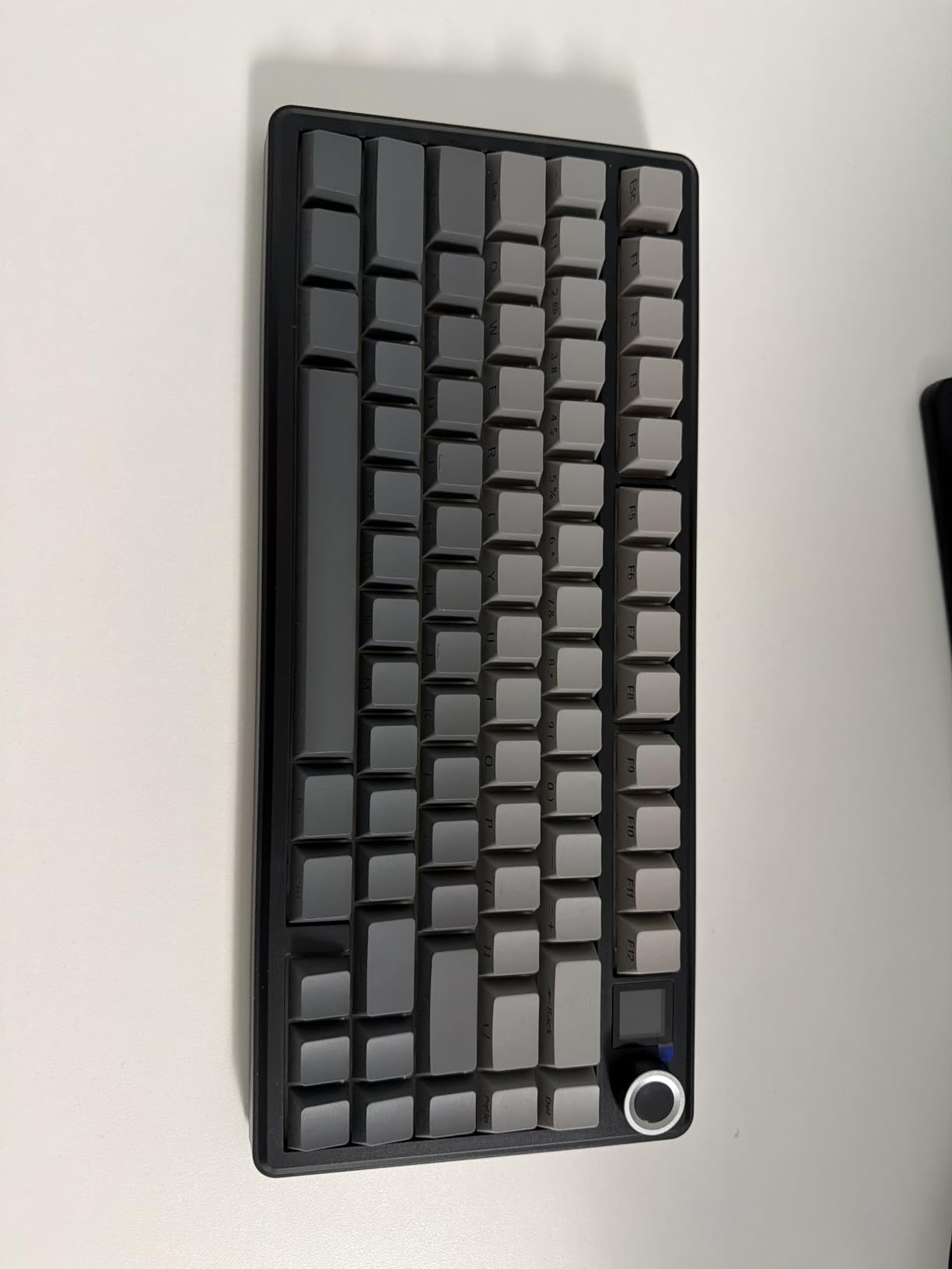 EPOMAKER X Aula F75 MAX Wireless Mechanical Keyboard with TFT Screen and Knob, Gasket Gaming Keyboard in 75% Layout, Hot Swappable, RGB Backlit, for PC/Mac/Linux customer photo 2