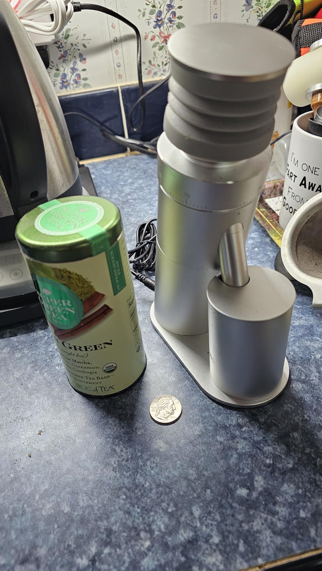 Coffee Grinder, Viesimple Gen 4, Single Dose Burr Coffee Grinders with Magnetic Dosing Cup, Electric Coffee Bean Grinder with Anti-Static Design, Espresso Grinder Compact & Quiet for Home Use Black customer photo 2