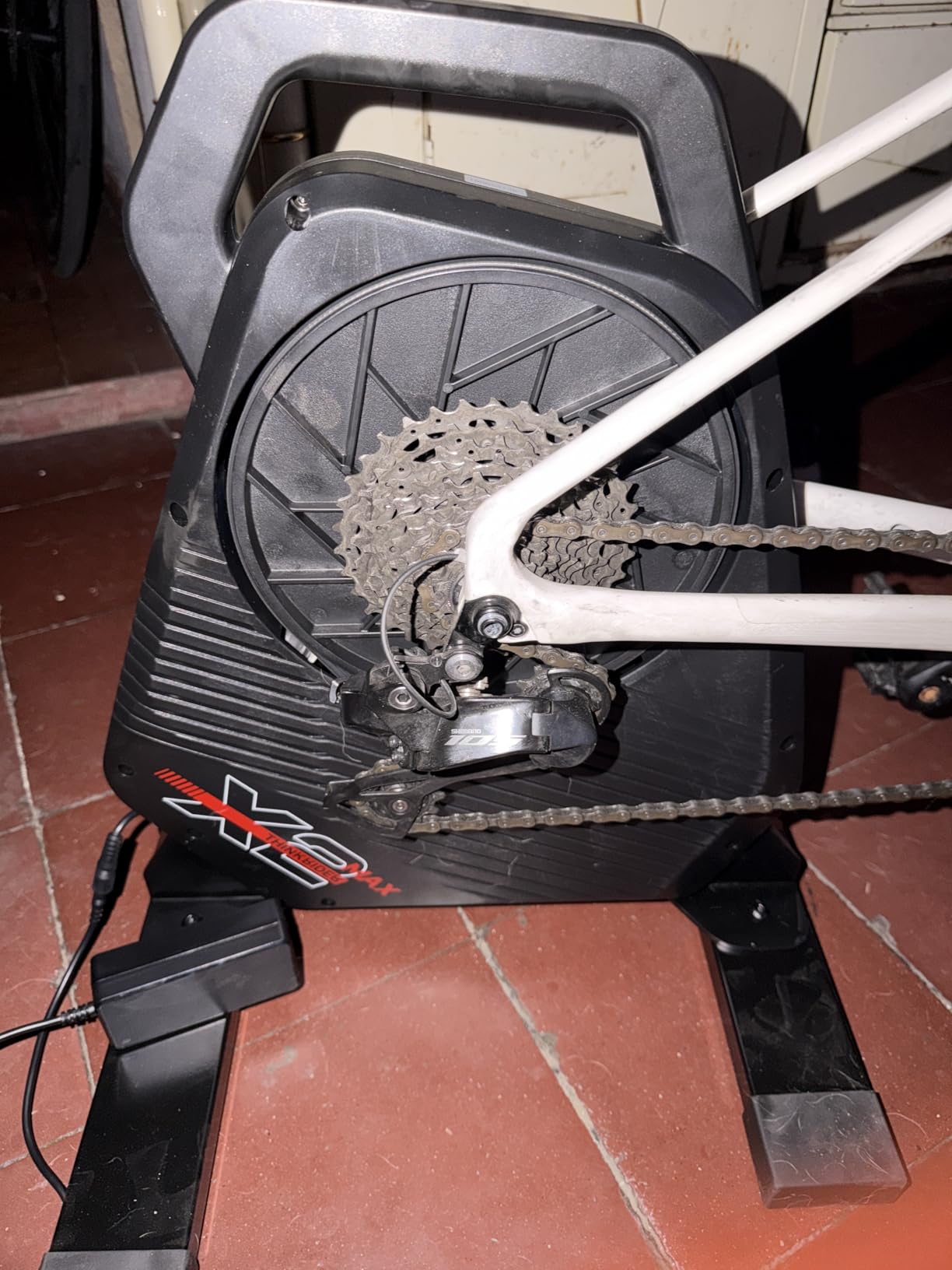 ThinkRider X2Max Smart Bike Trainer，2000w，Simulates 18% Slope，ANT + & BLE customer photo 1