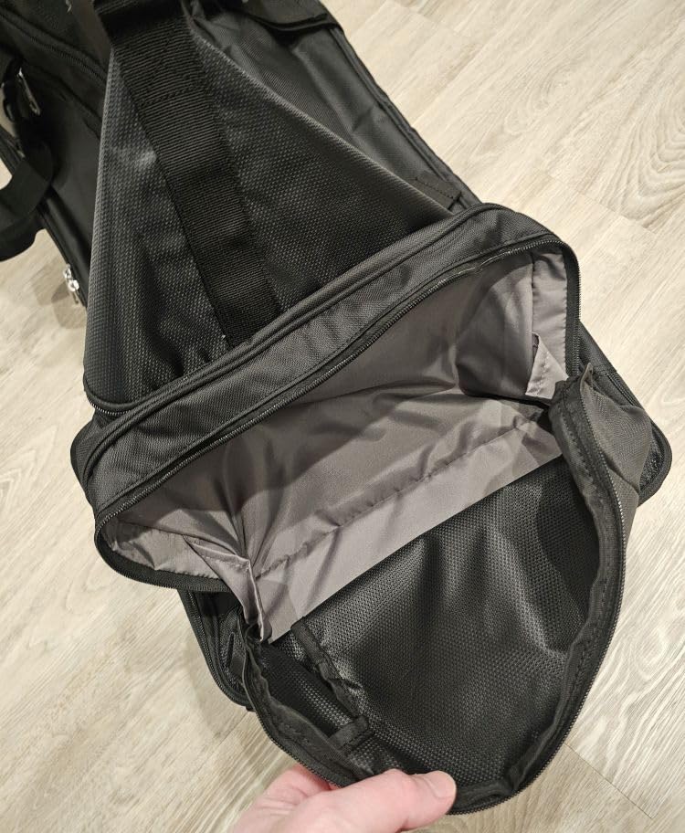Amazon Essentials Wheeled Rolling Duffel Bag, 30-Inch (76.2 cm) Checked-Size, Expandable, Shoe Compartment, Telescoping Handle, Black customer photo 2
