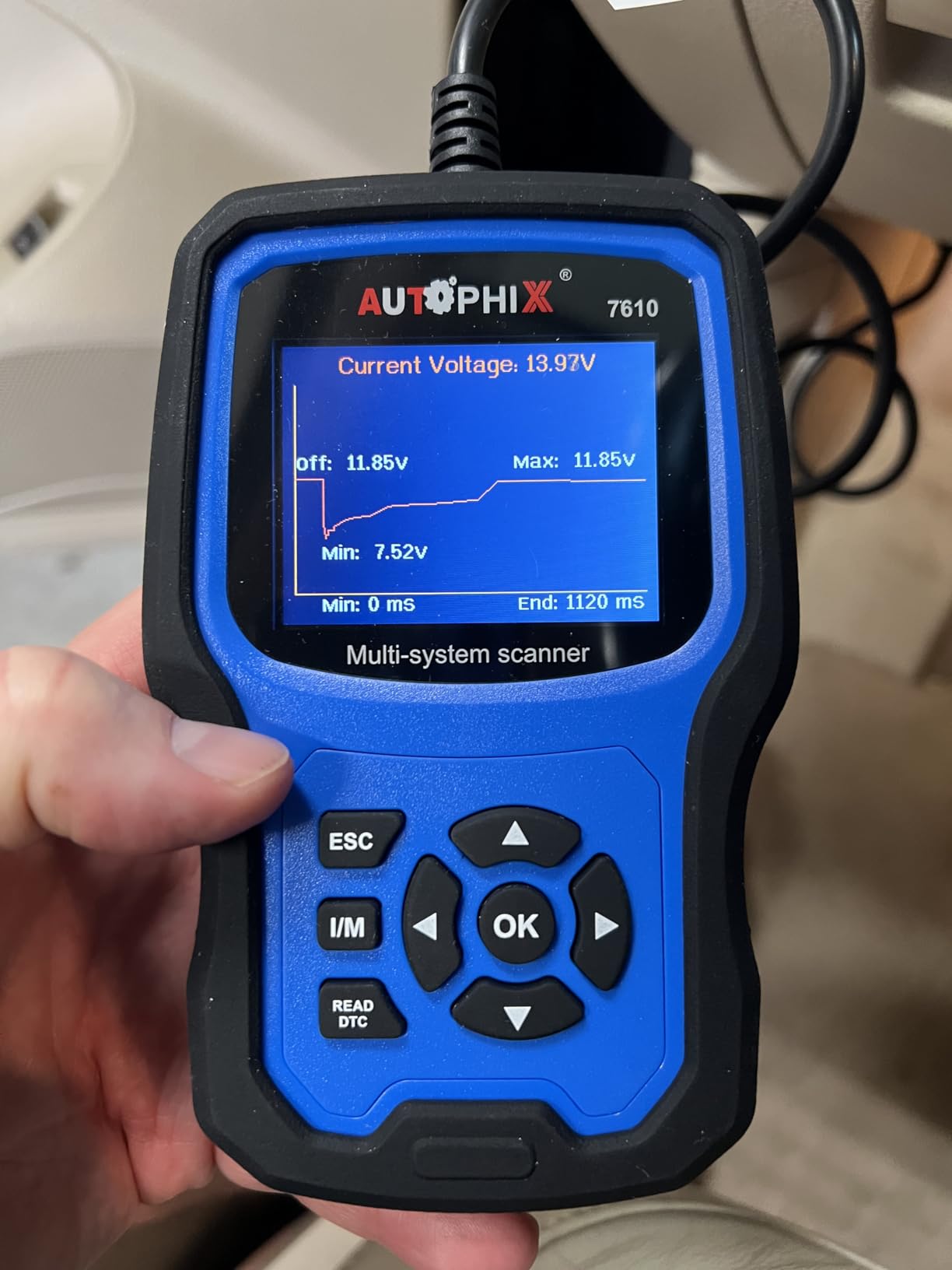 AUTOPHIX 7610 Full System OBD2 Scanner for VW & VAG Vehicles | Supports Battery Registration EPB Oil Reset, Reads and Clears Codes, Views Live Data, Compatible with VW, Audi, Skoda Seat customer photo 2