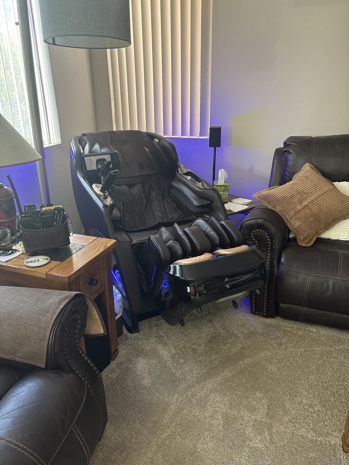 4D Massage Chairs Full Body, Zero Gravity SL-Track Shiatsu Massage Chair Recliner, Core Heating, 20 Massage Techniques, Deep Yoga Stretch, Foot Rollers, AI Voice, Touch Screen, Wireless Charging customer photo 2