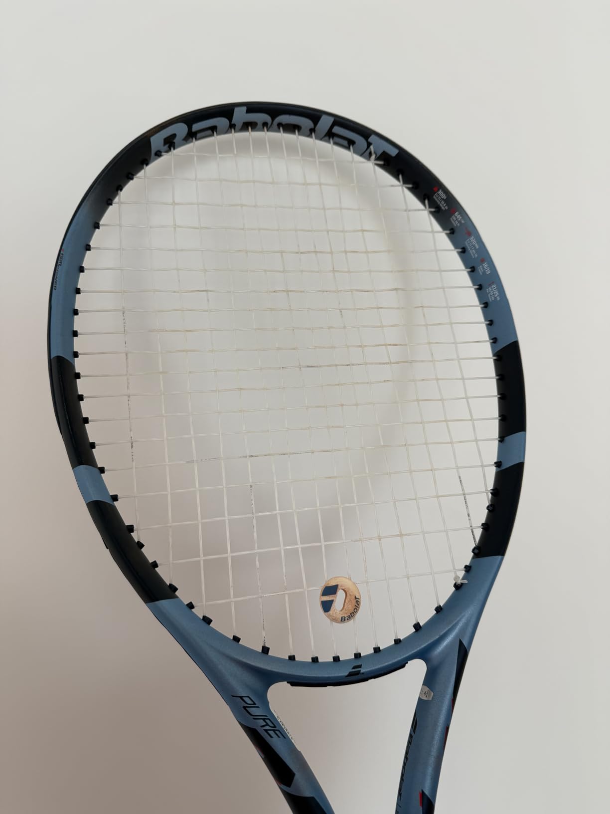 Babolat Pure Drive 11th Gen Tennis Racquet Strung with 16g Syn Gut at Mid-Range Tension customer photo 2