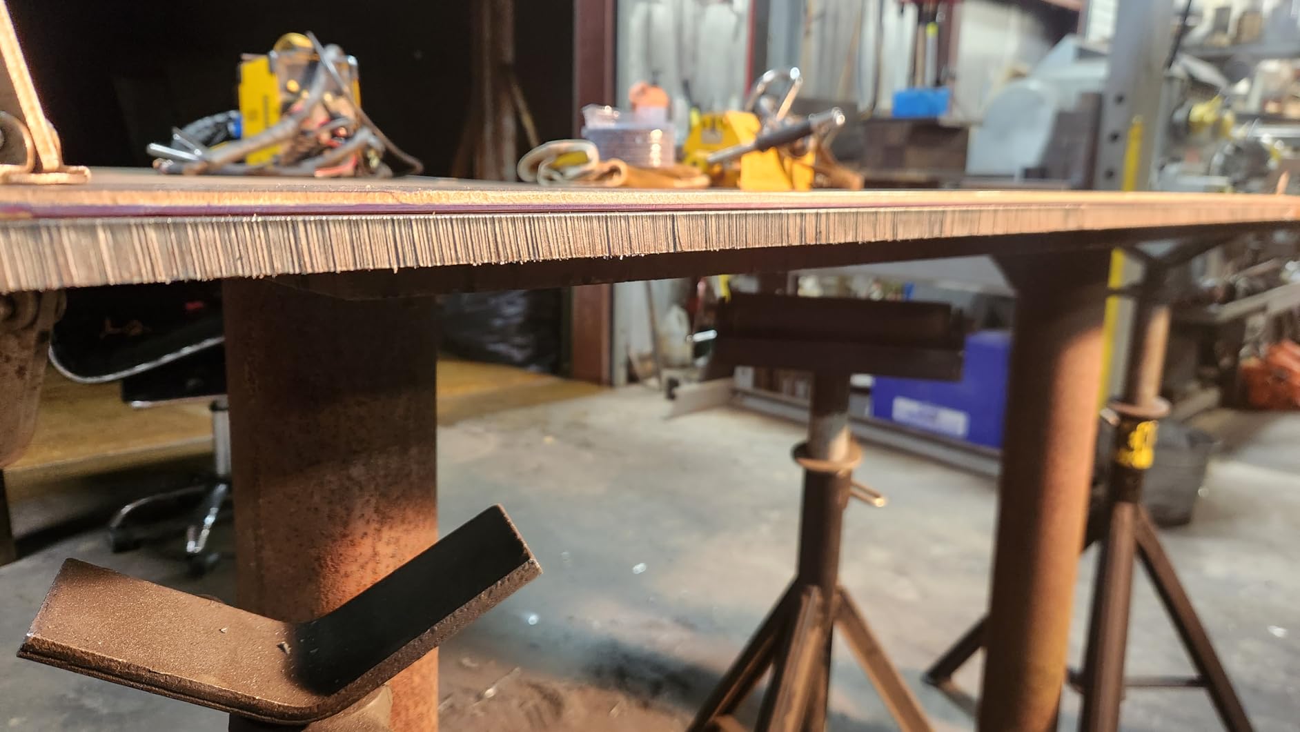 SILATU 85Amps Plasma Cutter, STC850P HF Non-Touch Pilot Arc Plasma Cutter Machine, 110/220V Dual Voltage Air Sensor Technology Digital Display, 1'' Clean Cut 5/4'' Max Cut, PT/2T/4T for Beginners DIY customer photo 2