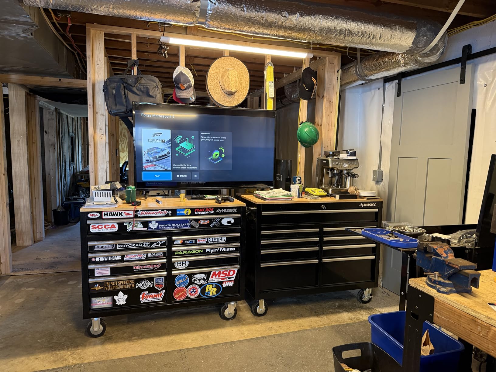 ALUSSO LED Shop Lights 4FT for Garage, 4800LM Adjustable 20W/30W/40W, 5CCT 2700K 3000K 4000K 5000K 6500K, 120V, Warm to Cool Daylight Linkable Shop Lights for Workshop, ETL, 2 Pack customer photo 1