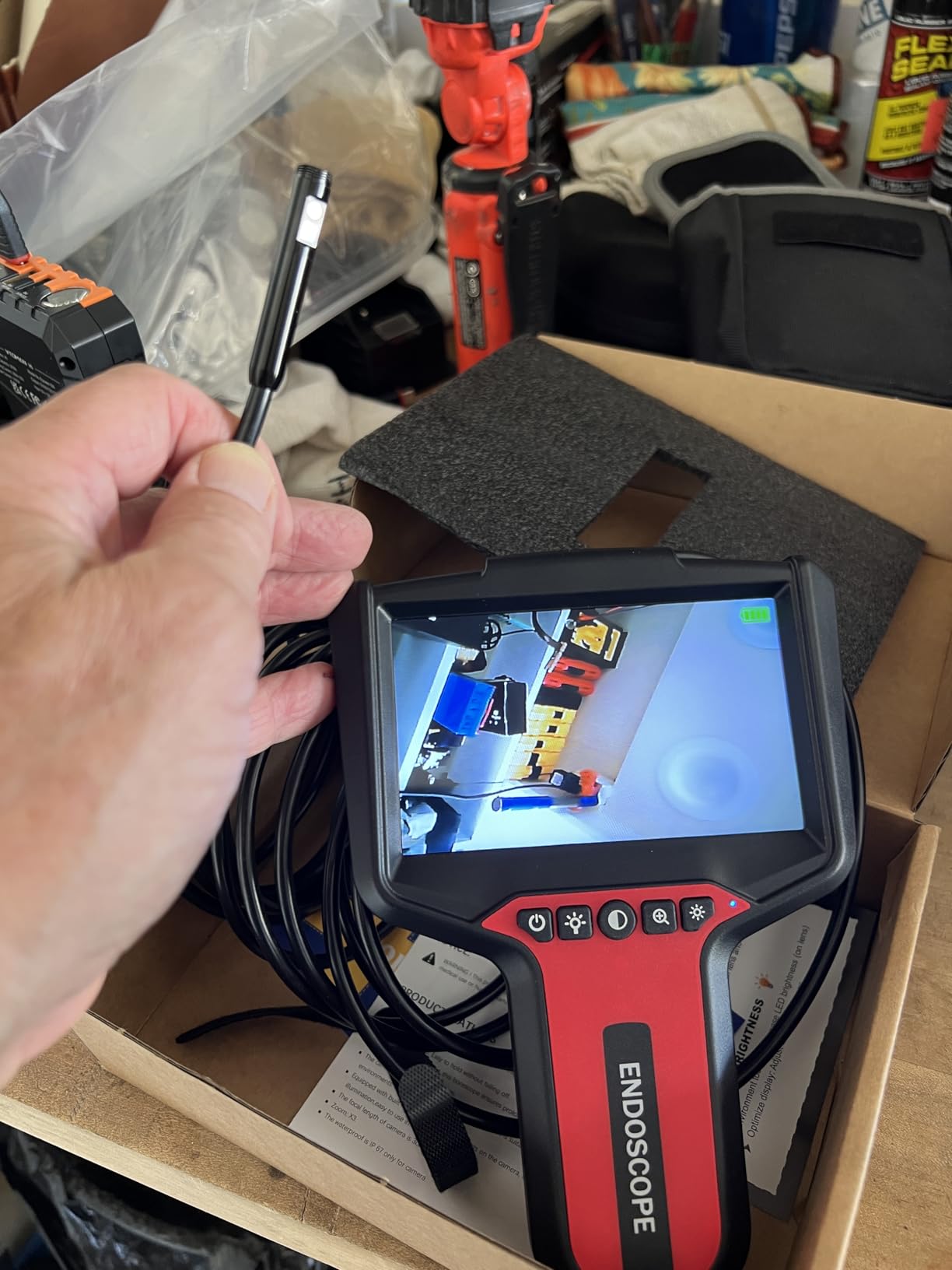Endoscope Camera with Light: 5
