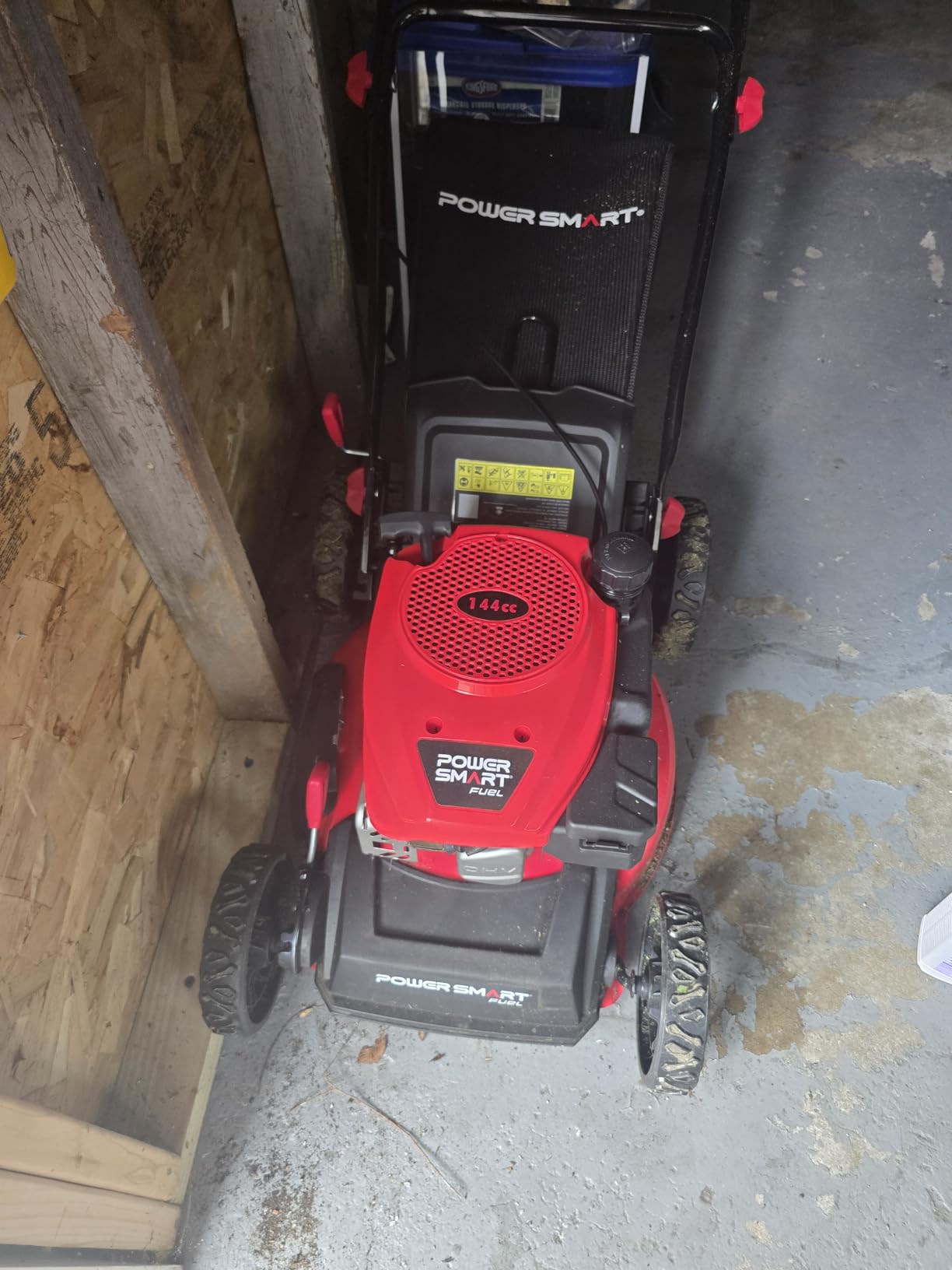 PowerSmart 22 in. 170cc Self Propelled Gas Lawn Mower Rear-Wheel-Drive, 3-in-1 Mulch/Bag/Rear Discharge, Steel Deck, 6 Height Adjustment customer photo 2