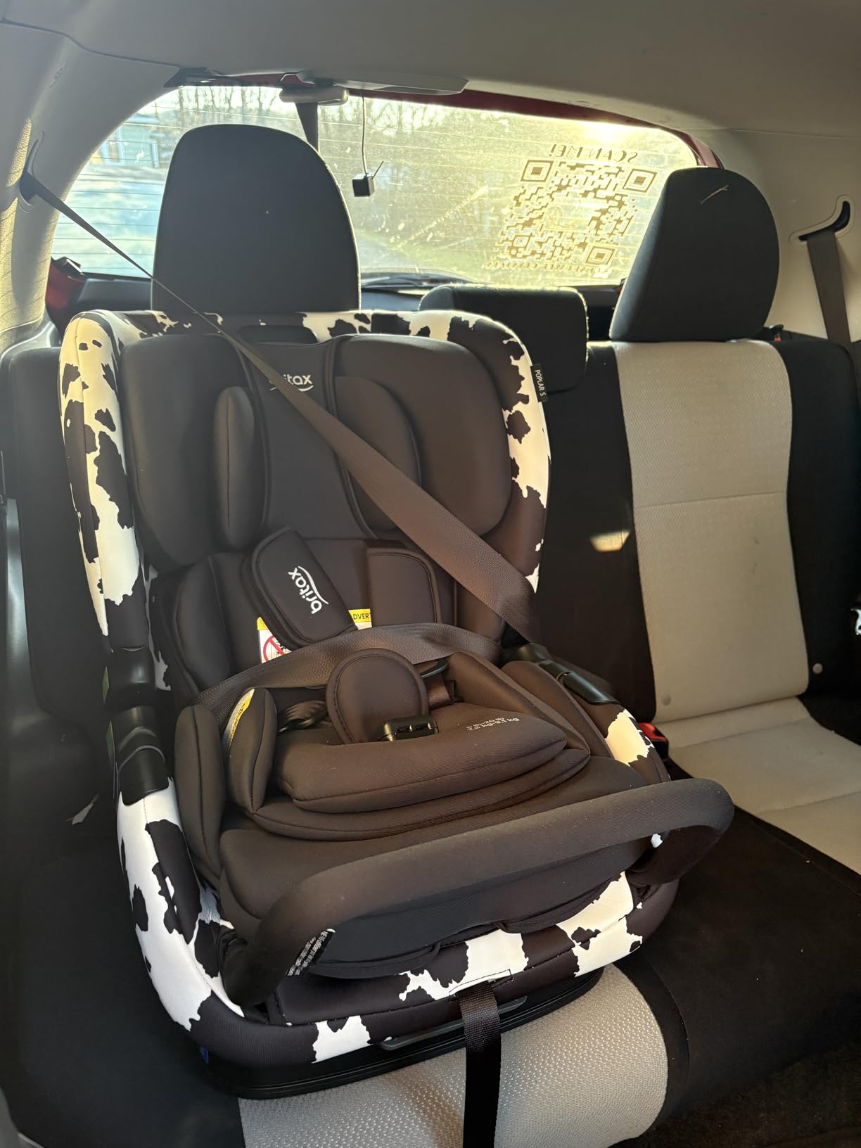Britax Poplar S Convertible Car Seat, 2-in-1 Car Seat with Slim 17-Inch Design, ClickTight Technology, Sand Onyx customer photo 1