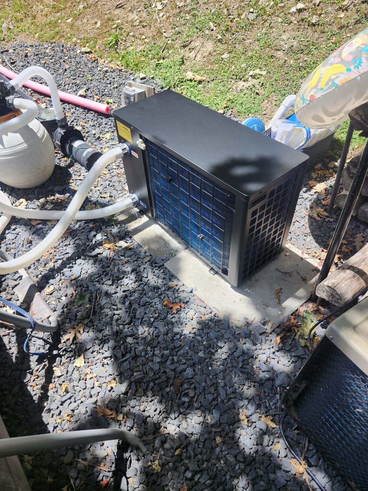 Electric Pool Heater, 30,000 BTU Pool Heat Pump for Above Ground Pools Up to 8000 Gallons, WiFi Control, 120V Titanium Heat Exchanger, V7 Plus customer photo 2