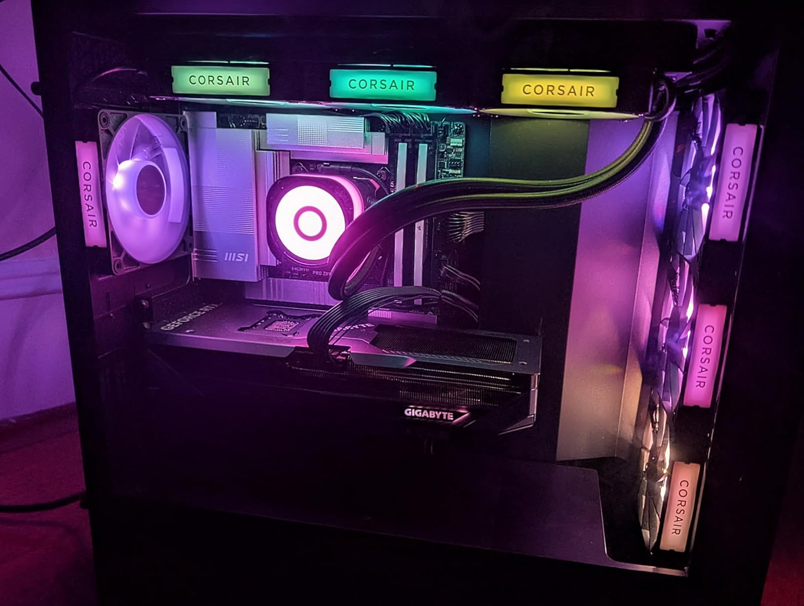 ORIGIN PC Neuron Gaming PC - Liquid Cooled Intel Core Ultra 7 265K CPU - NVIDIA GeForce RTX 5070 GPU - 32GB Corsair Vengeance RGB DDR5 Memory - 2TB M.2 SSD - Black customer photo 2