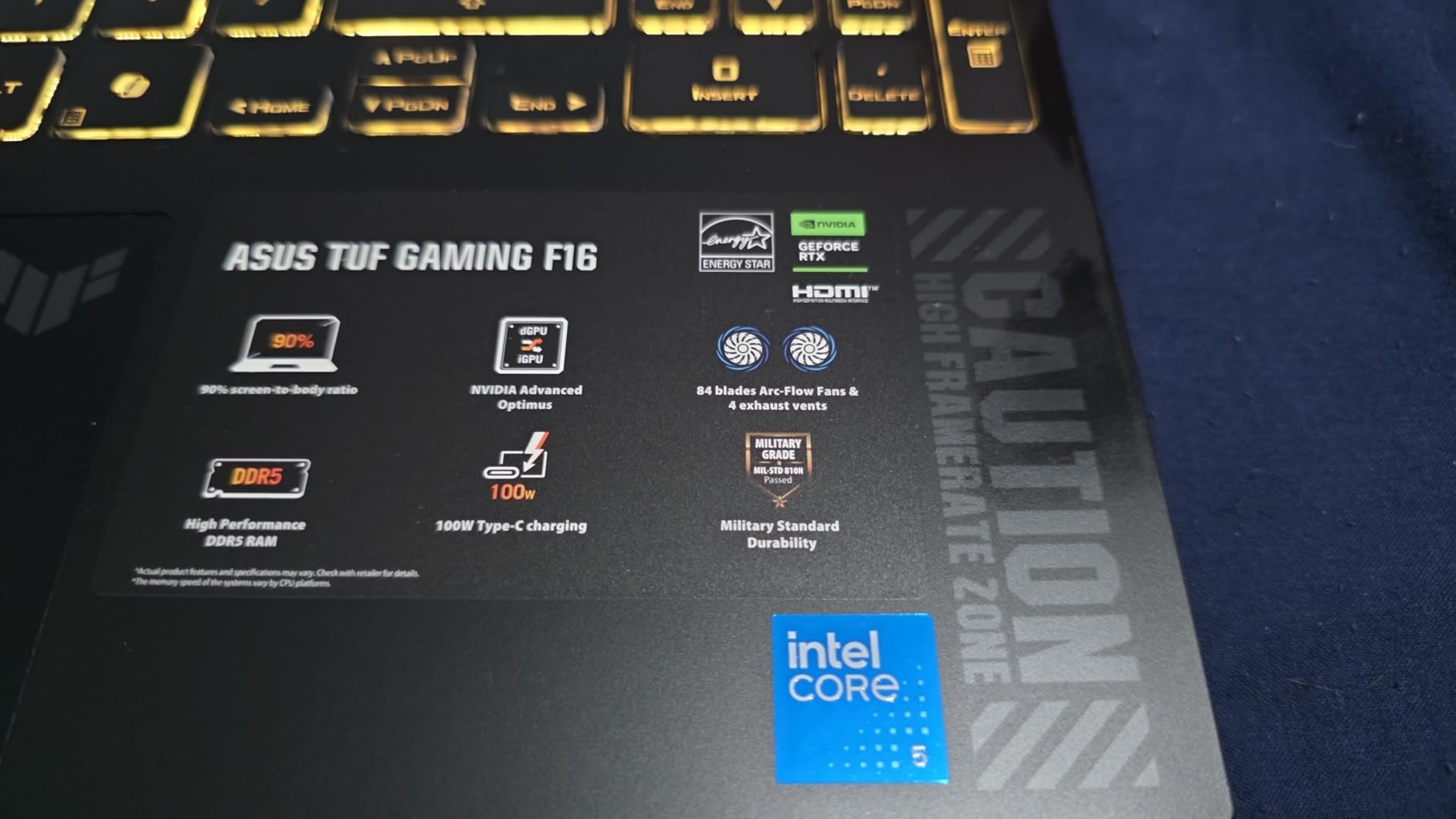 ASUS TUF Gaming F16 (2024) Gaming Laptop, 16