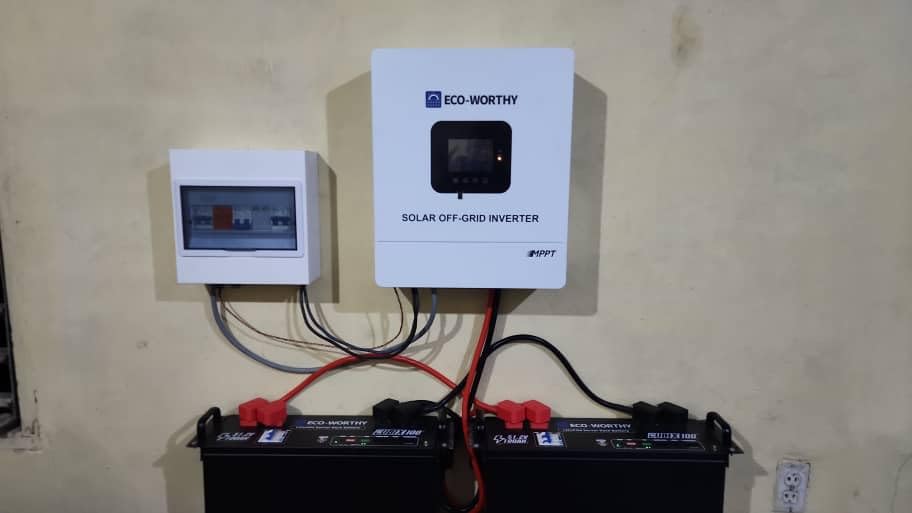 ECO-WORTHY Home Power Station Backup Power,10240Wh LiFePO4 Battery Support Communication、Bluetooth and WiFi,AC 5000W Inverter, 2Hr/5Hr Fast Charge,for Home Backup,Emergency,Solar System Components customer photo 1