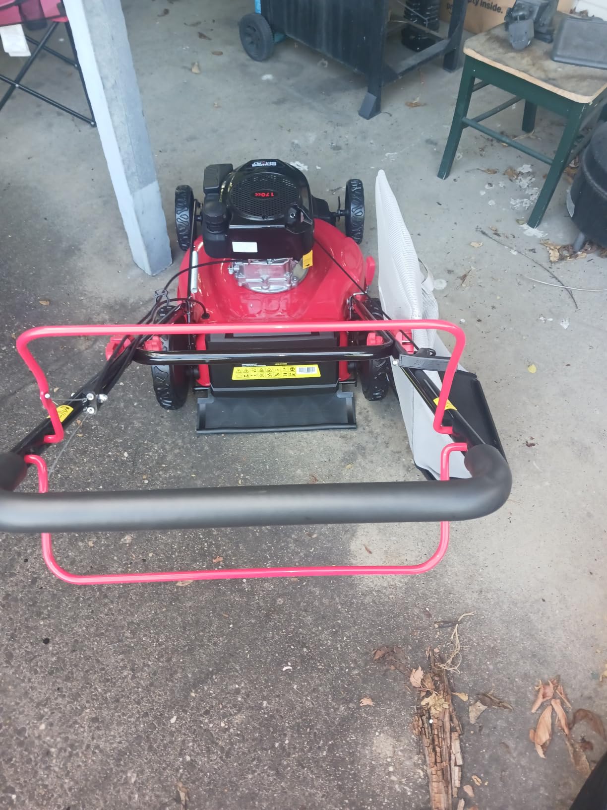 PowerSmart 22-Inch Gas Lawn Mower, 150cc B&S Engine, Self-Propelled, 3-in-1 Mulching System, 6 Cutting Heights, Rear-Wheel Drive, Durable Steel Deck customer photo 1