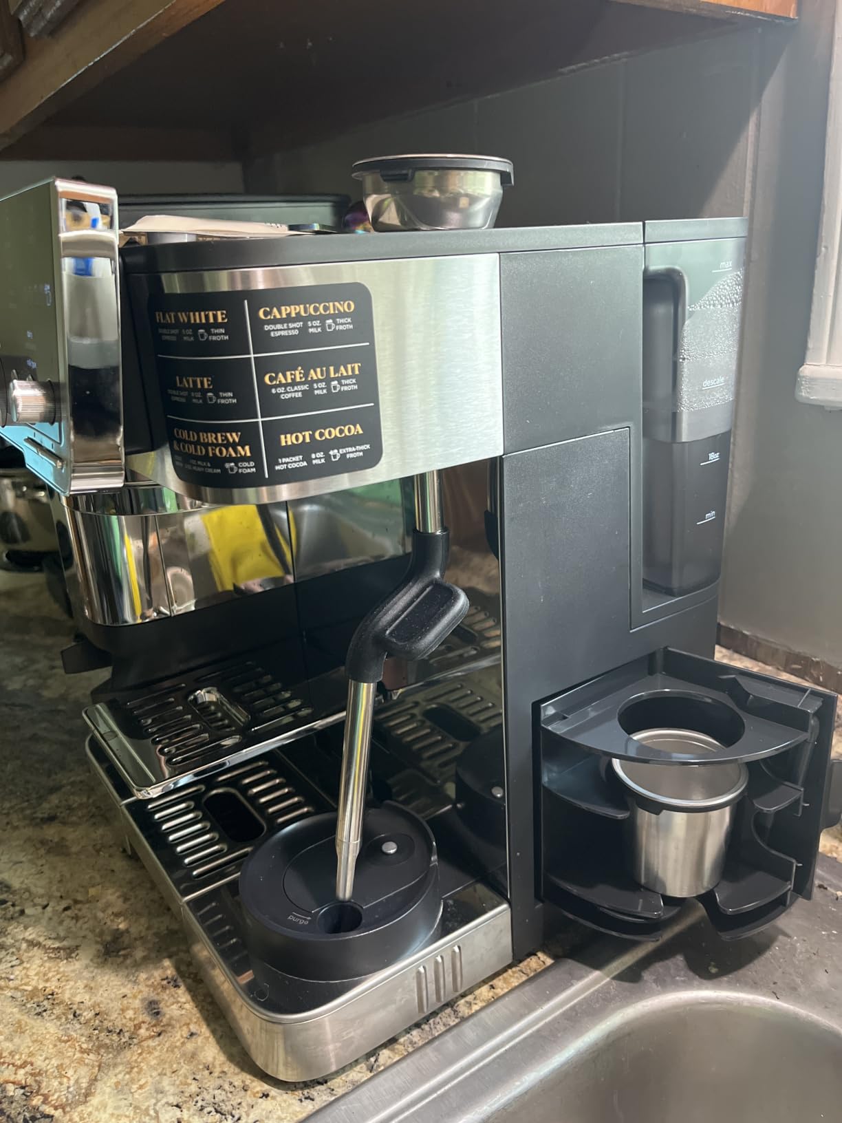 Ninja Luxe Café Pro Series, Espresso, Cold Brew, Hot Water, ES701 | Drip Coffee, Integrated Tamper, Built-in Grinder, Hands-Free Frother for Cappuccinos, Lattes, Americanos, Dairy or Non-Dairy customer photo 1