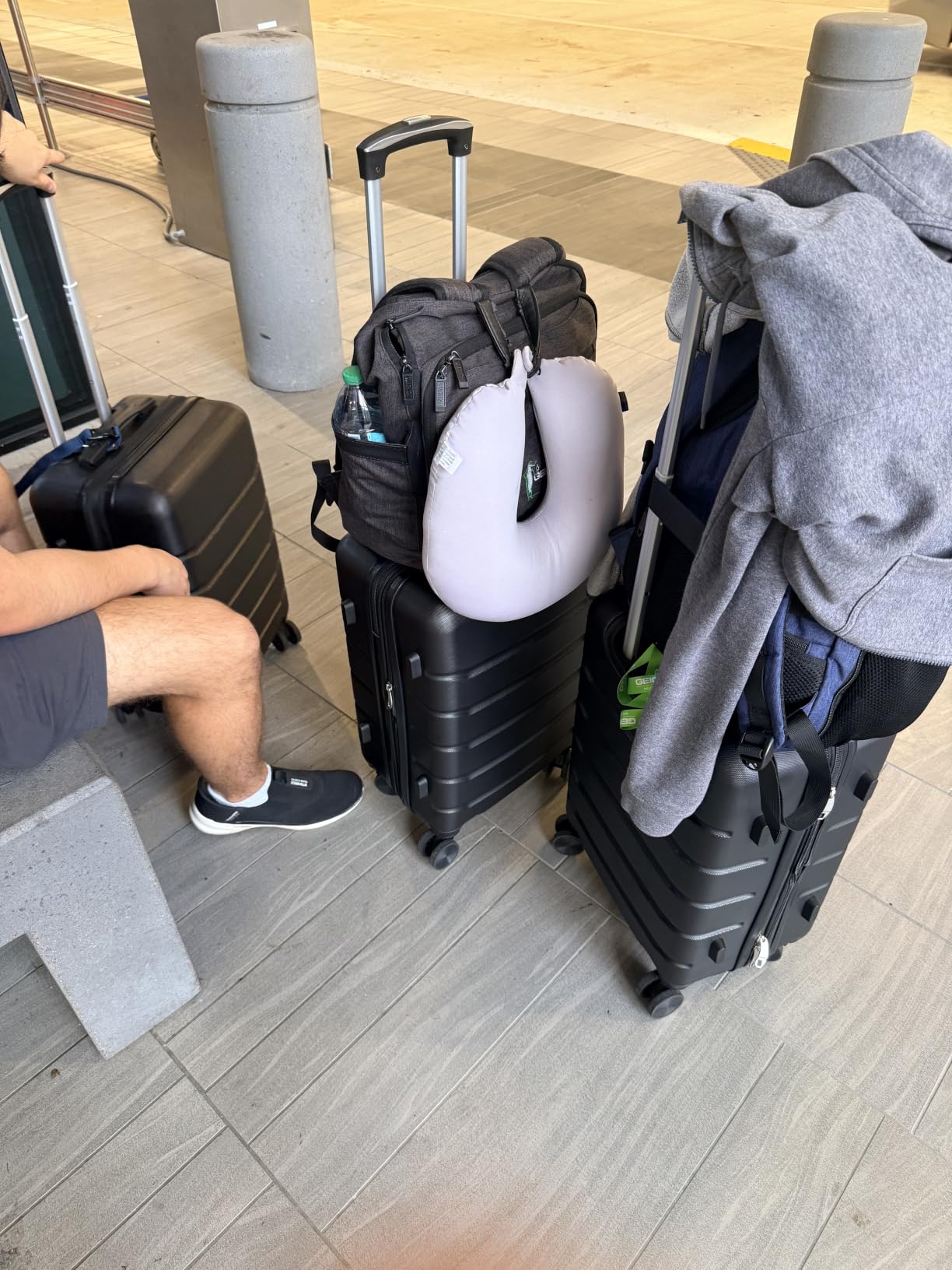 Sweetcrispy 28 Inch Checked Luggage, ABS Hard Shell with Spinner Wheels and TSA Lock customer photo 1
