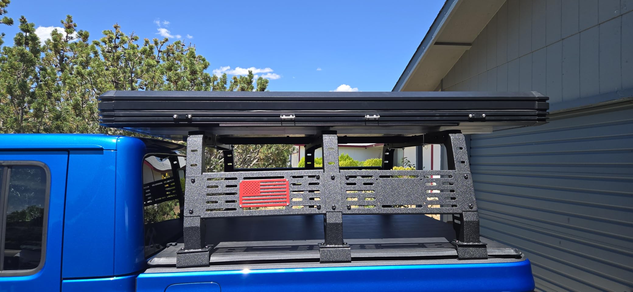 Aluminum Rooftop Tent Hard Shell,Pop Up Roof Tent Hardshell | 2-layer mat,LED light strip,2 Person Car Roof Top Tent Camping for Jeep Truck SUV Trailer customer photo 2