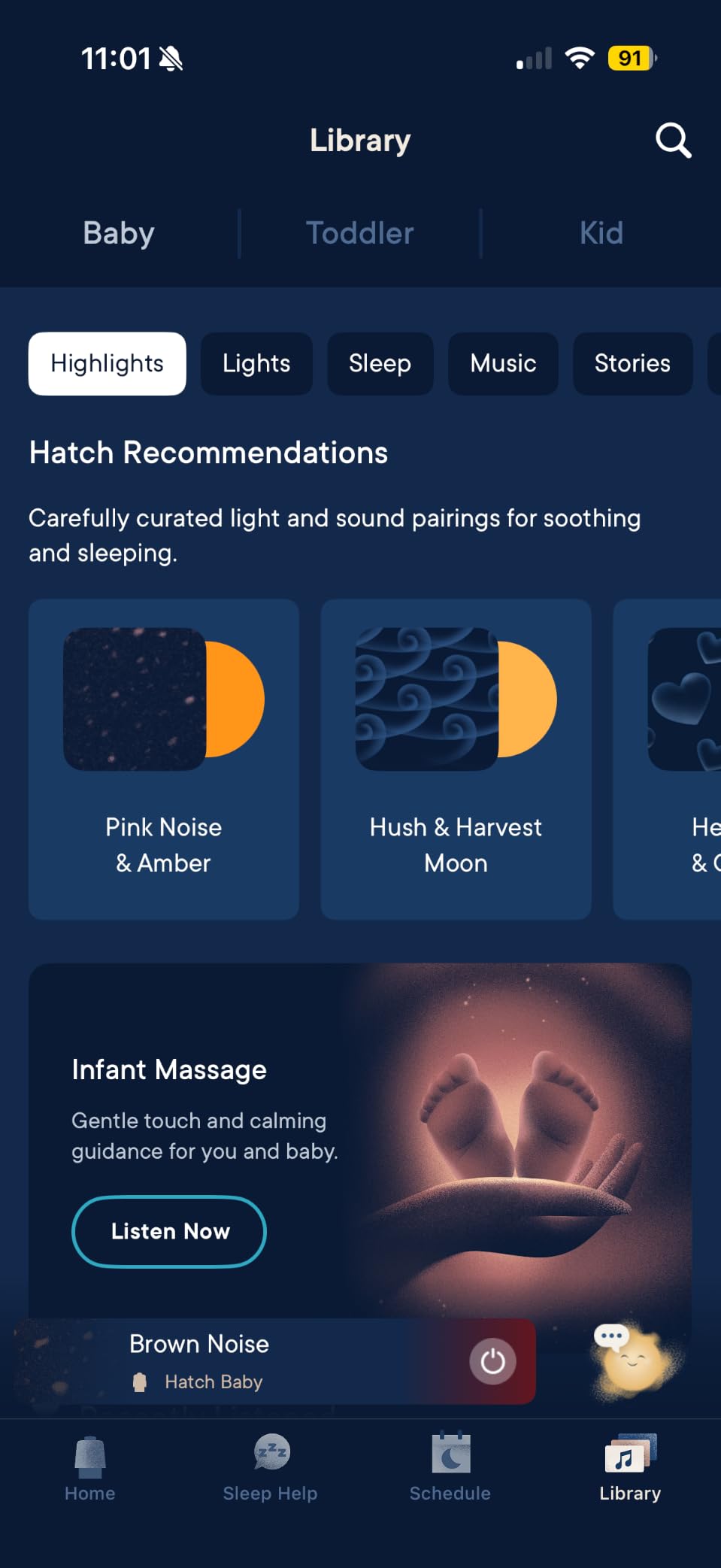 Hatch Baby Sound Machine, Night Light (Putty) | Sleep Support | Registry Essential, Routine Builder, Time-to-Rise Alarm Clock, White Noise, Nursery Stories, Toddler Kids (Wi-Fi) customer photo 2
