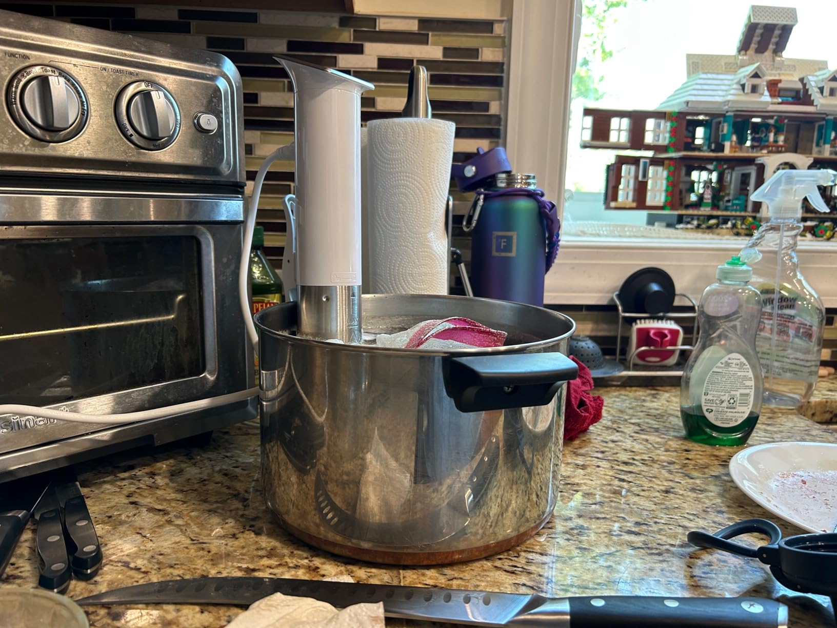 Wancle Sous Vide Machines, 1100 Watts Sous-Vide Cooker Immersion Circulator, IPX7 Waterproof, Quiet, Easy to Use for Home Chefs customer photo 2