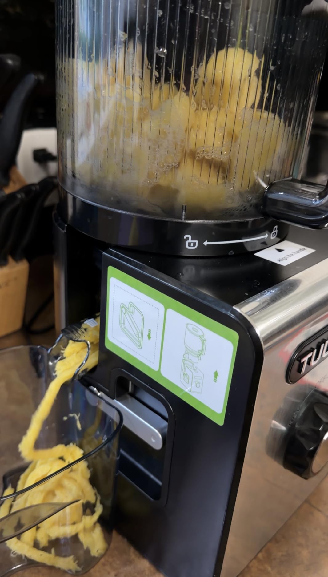 Cold Press Juicer Machine, 6.5
