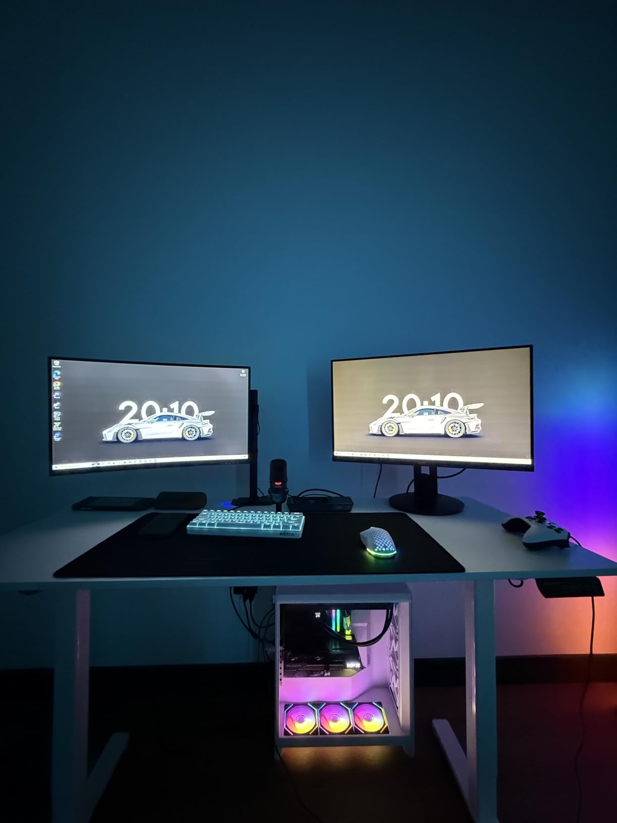 New! Sceptre Curved 24.5-inch Gaming Monitor up to 240Hz 1080p R1500 1ms DisplayPort x2 HDMI x2 Eye Care Build-in Speakers, Machine Black 2026 (C255B-FWT240 Series) customer photo 1