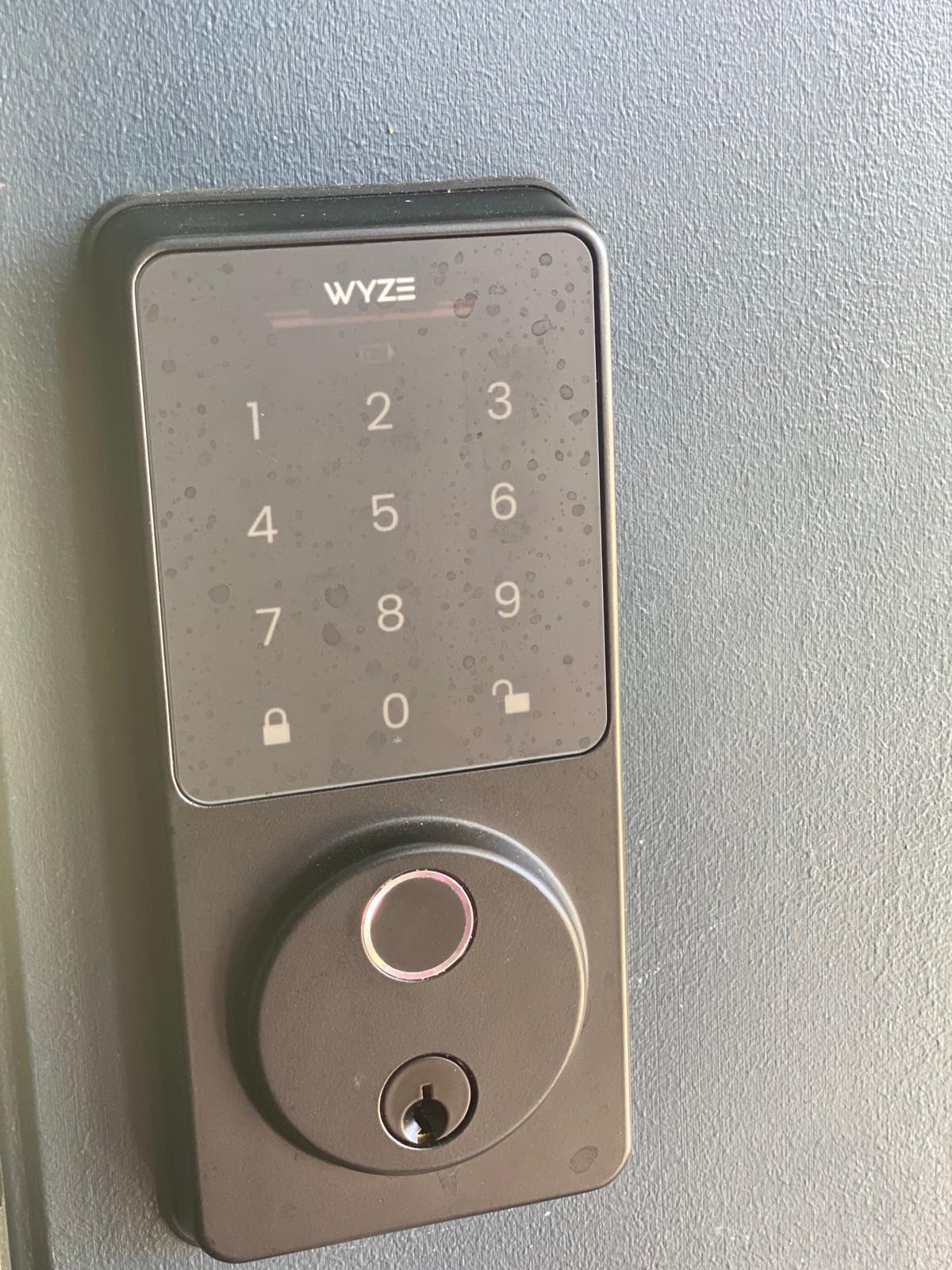 Wyze Auto-Lock Bolt v2 Smart Lock with Fingerprint Keyless Entry customer photo 2