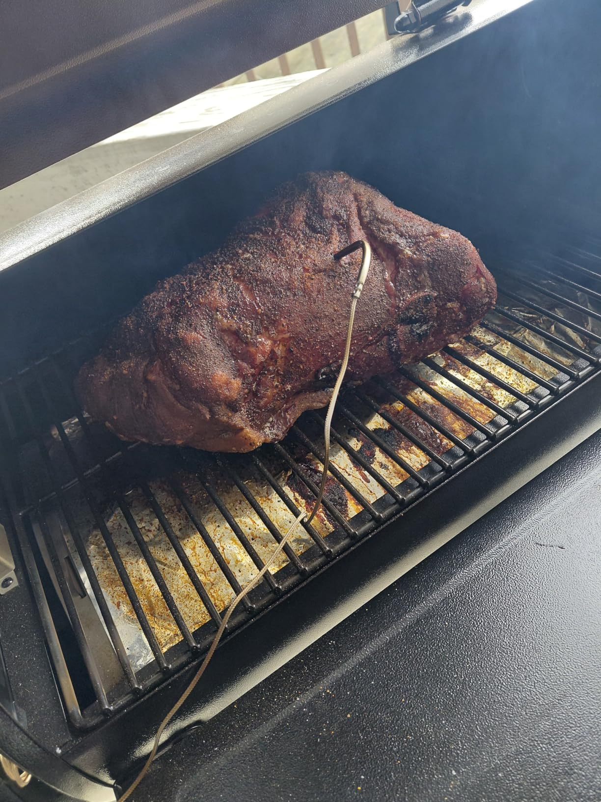Z GRILLS ZPG-450A2 Wood Pellet Grill & Smoker, PID V3.0 Controller, 459 Sq in Cook Area, Foldable Shelf&Side Shelf, Meat Probe, Rain Cover, 8 in 1 BBQ Grill Outdoor Auto Temperature Control, Bronze customer photo 1