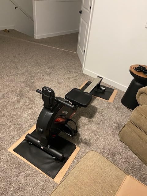 WENOKER Rowing Machine, Magnetic Rowing Machine for Home, Upgraded 32-Levels Resistance with Smart Electronic Knob, 350 LBS Weight Capacity, Compact Rower Machine Easy Assembly. customer photo 2