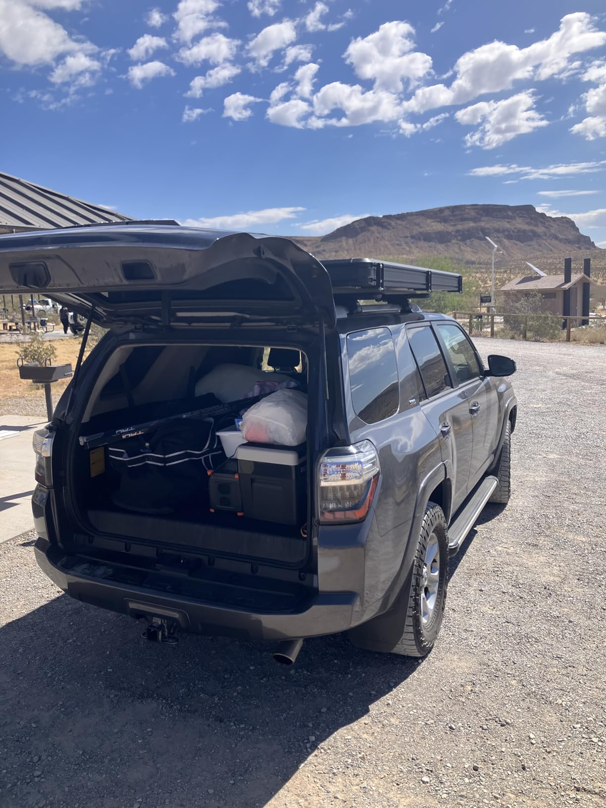 SanHima Rooftop Tent Hard Shell, Aluminium Side-Open Roof Top Tent for SUV customer photo 2