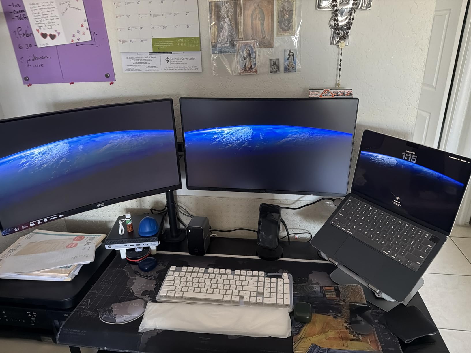 AOC 24 Inch Gaming Monitor FHD 144Hz Fast IPS 0.5ms HDR, 24G51F customer photo 2