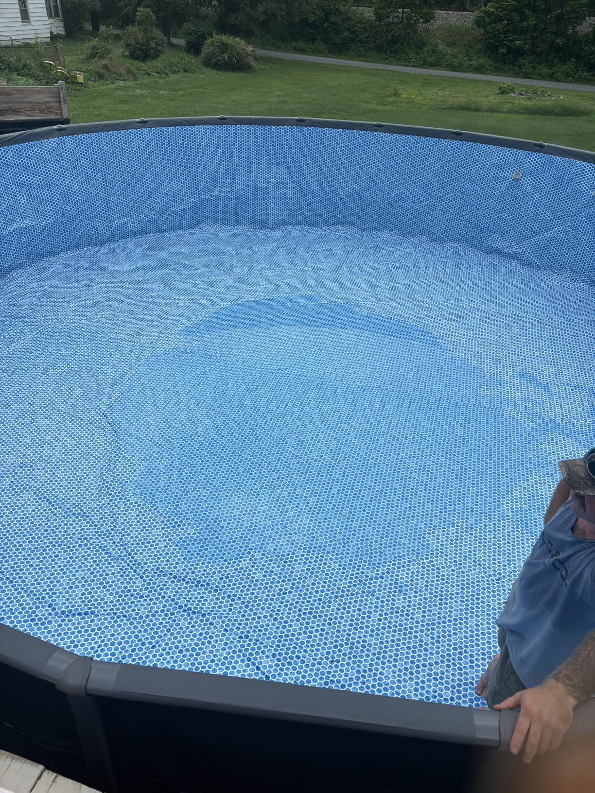 INTEX Ultra XTR 24ft x 52in Round Above Ground Swimming Pool Set w/Pump | 26363EH - 2100 GPH Sand Filter Pump, Ladder, Pool Cover & Ground Cloth Included - Strong Galvanized Steel Frame customer photo 1