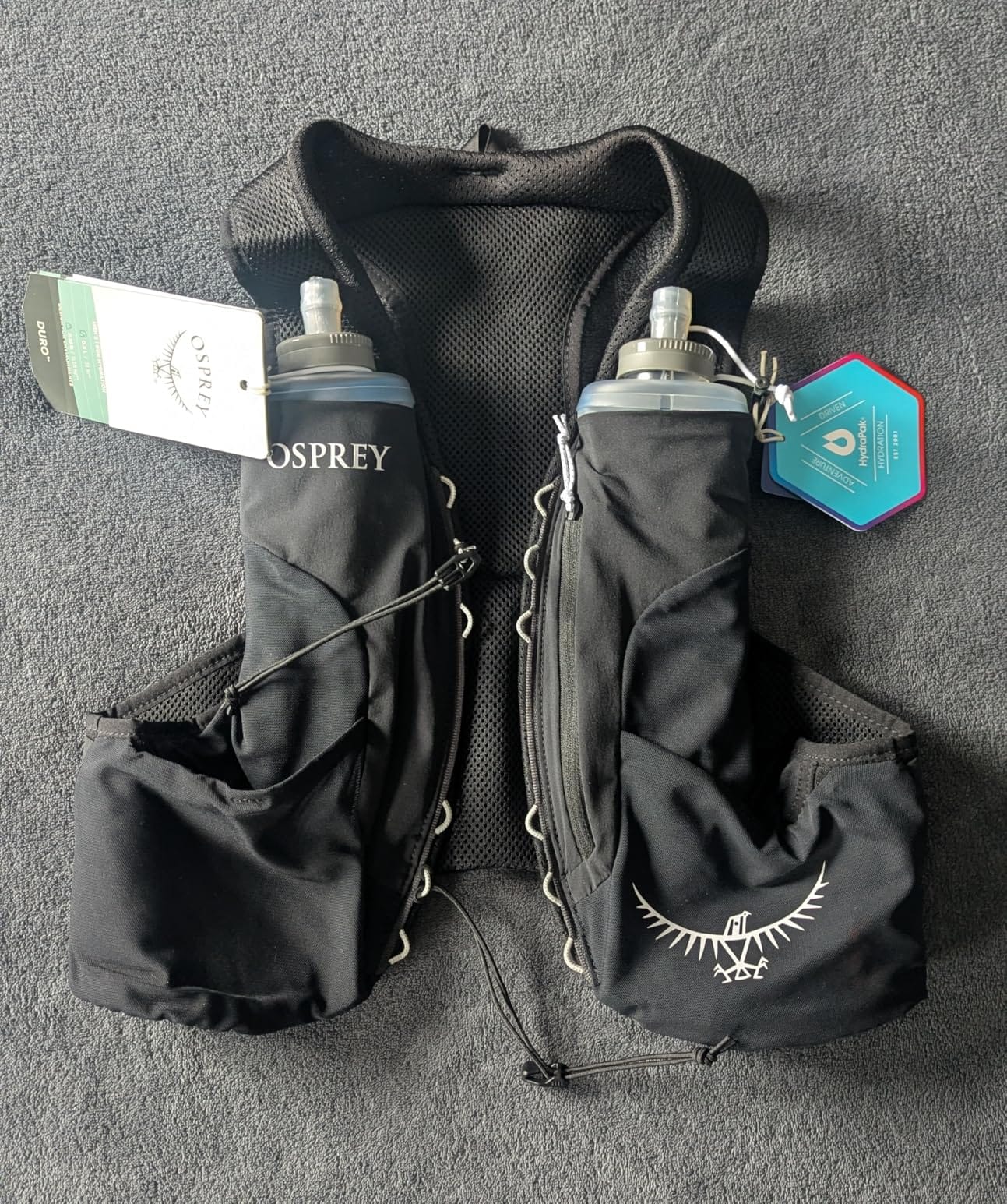 Osprey Duro LT Men's Running Hydration Vest with Hydraulics Soft Flasks customer photo 2