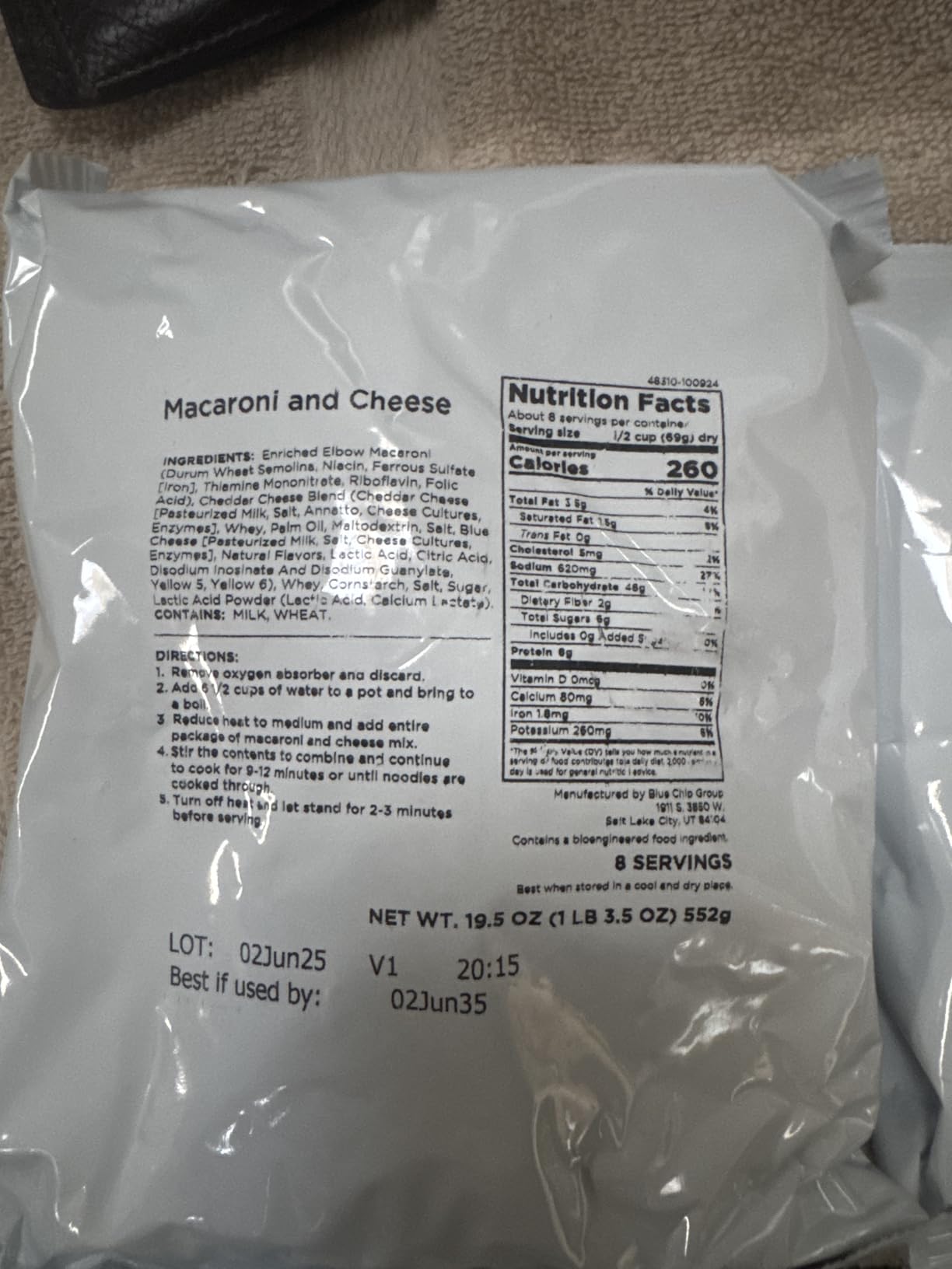Augason Farms 45 Day Emergency Food Supply Kit, Dehydrated Meal Survival Food Bucket for 1 Person - 281 Servings customer photo 2