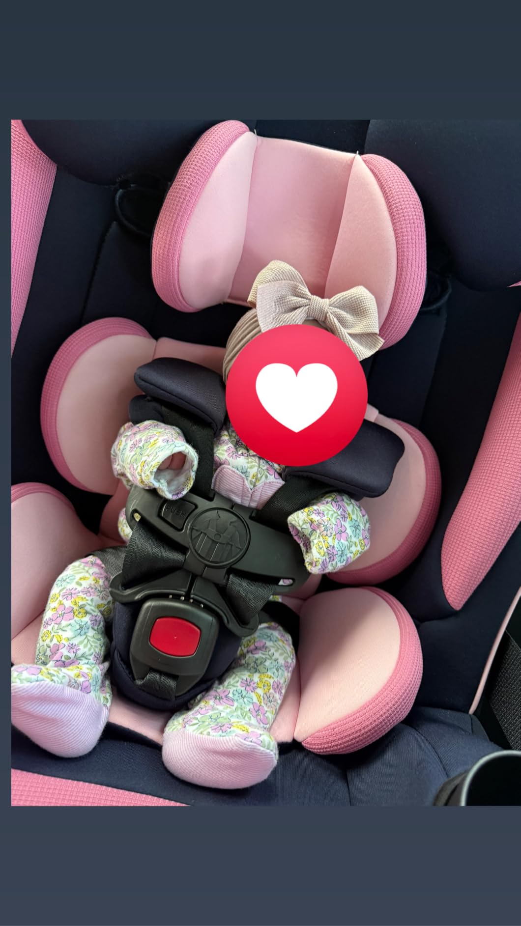 Safety 1st Grow and Go All-in-One Convertible Car Seat, Rear Facing, 5-40 lbs, Forward Facing (30-65 lbs), High Back Booster Seat 40-100 pounds, Alaskan Blue customer photo 1