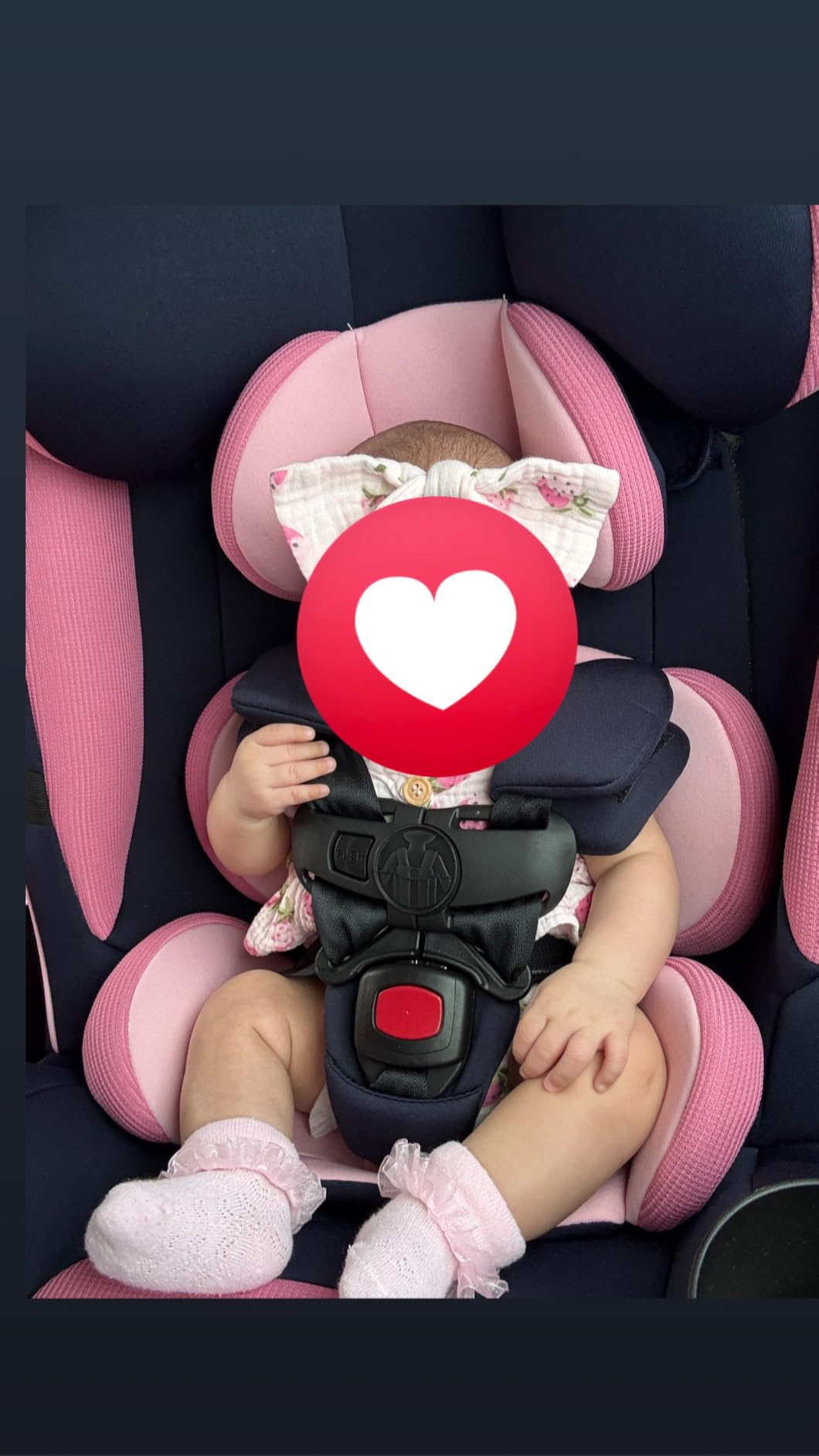 Safety 1st Grow and Go All-in-One Convertible Car Seat, Rear Facing, 5-40 lbs, Forward Facing (30-65 lbs), High Back Booster Seat 40-100 pounds, Alaskan Blue customer photo 2