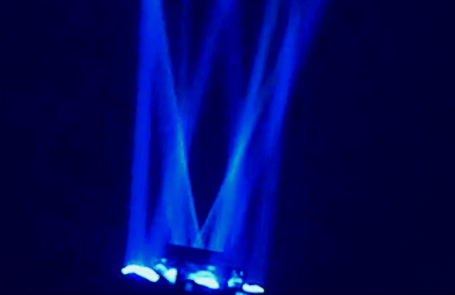 Moving Head DJ Lights 150W RGBW, 6-Arm Party Stage Light with Remote | 150W RGBW 6-arm beams, DMX-512 & sound-activated, quiet motor, sharp beam through haze/fog, home party & small-venue DJ use customer photo 2