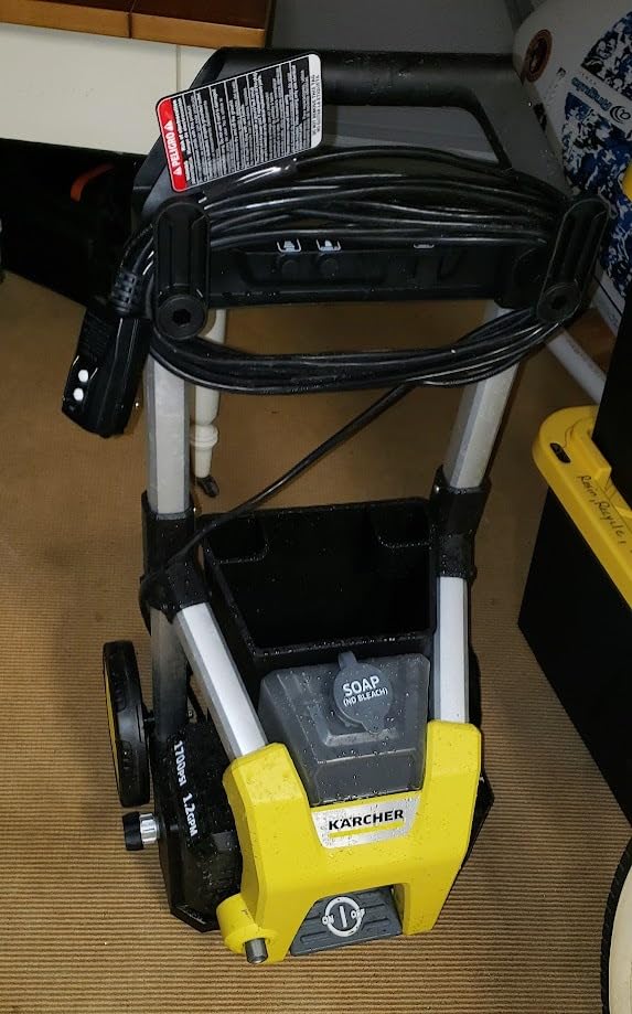 Karcher Pressure Washer K1700B, CETA Certified, 3 Spray Nozzles, Detergent Tank, for Cars, Driveways, Siding, Patios, 1.2 max. GPM customer photo 1