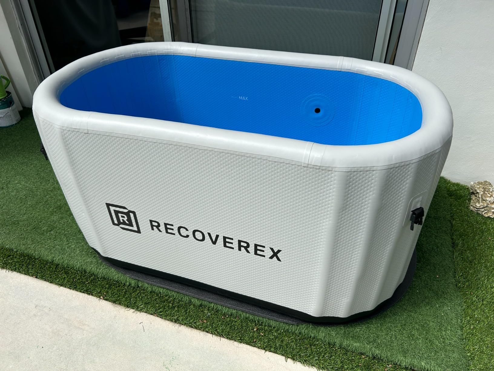 Cold Plunge Tub, 88 Gallon, 0.8 Horsepower - Heavy-Duty Ice Bath Tub for Athletes, Portable Cold Plunge Chiller with Water Treatment Kit, Immersion Therapy, WiFi Control, Backpack & Wheels customer photo 2