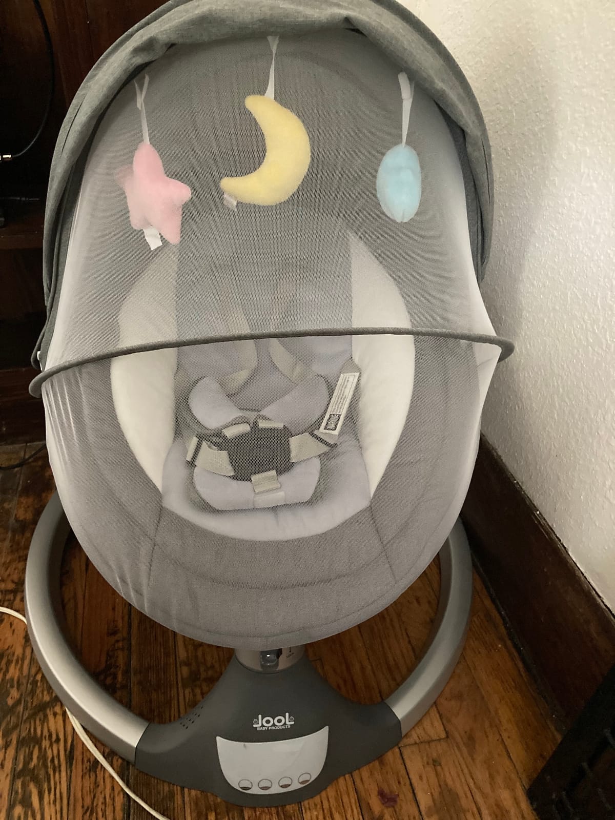 Jool Baby Nova Baby Swing for Infants - Bluetooth Music, Remote (Sage) customer photo 2