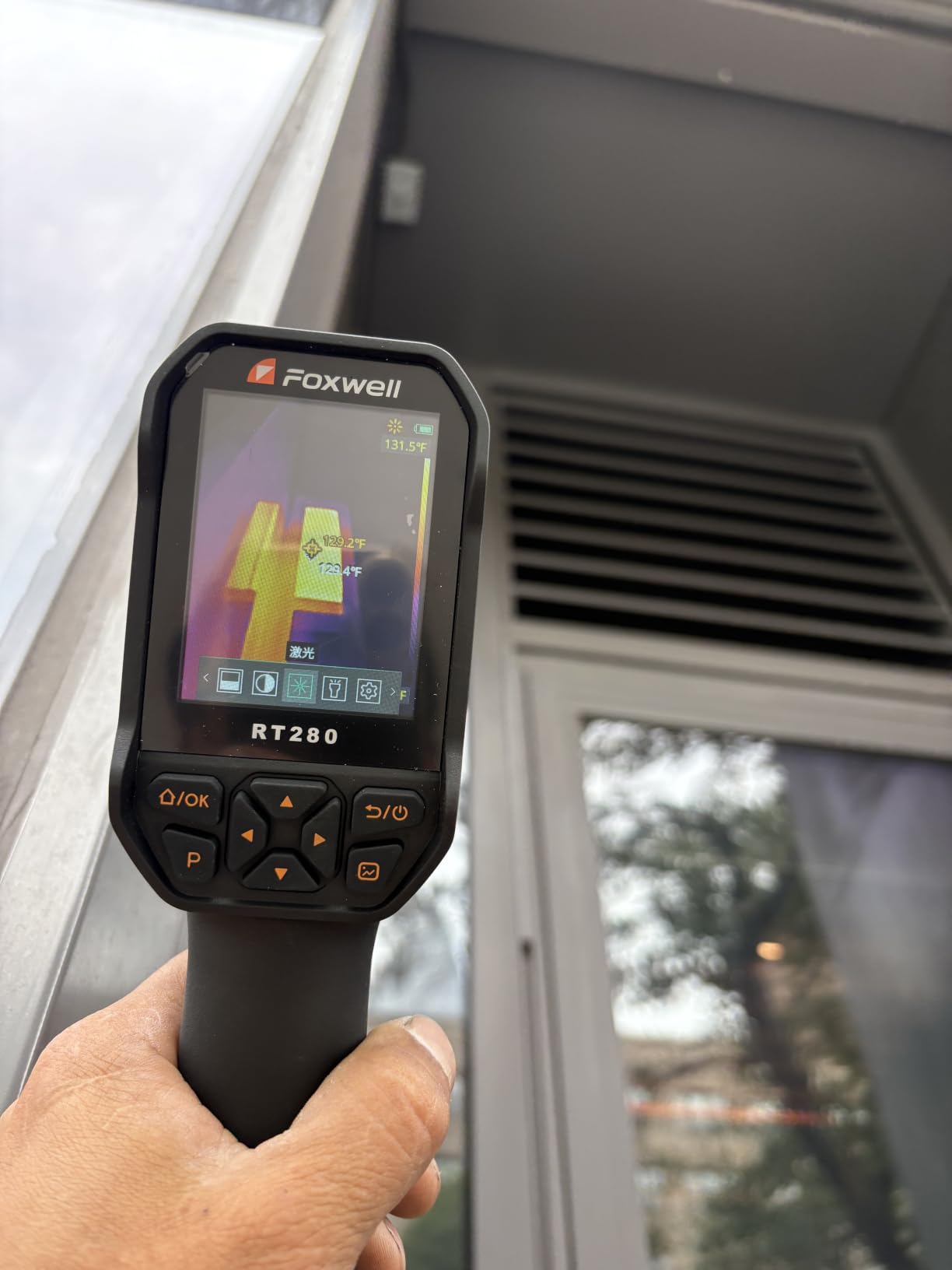 FOXWELL RT280 Thermal Imaging Camera, 320 x 240 2.8