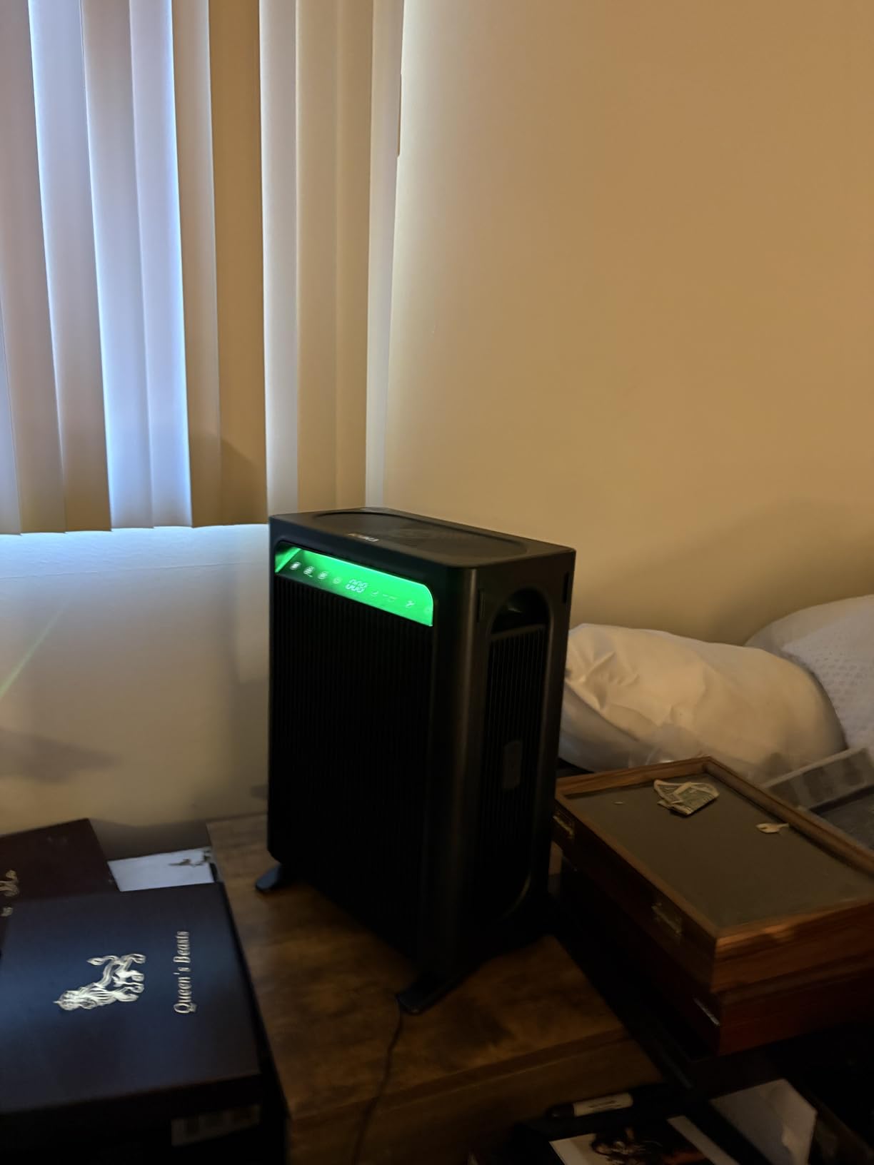 KNKA Air Purifier for Home Bedroom Large Room Up to 1,695 Ft² in 1 Hr, HEPA Sleep Mode Air Cleaner with Washable Pre-Filter, AHAM VERIFIDE, AQI Display, Pet Mode for Pets, Dust, Pollen, APH4000 customer photo 1